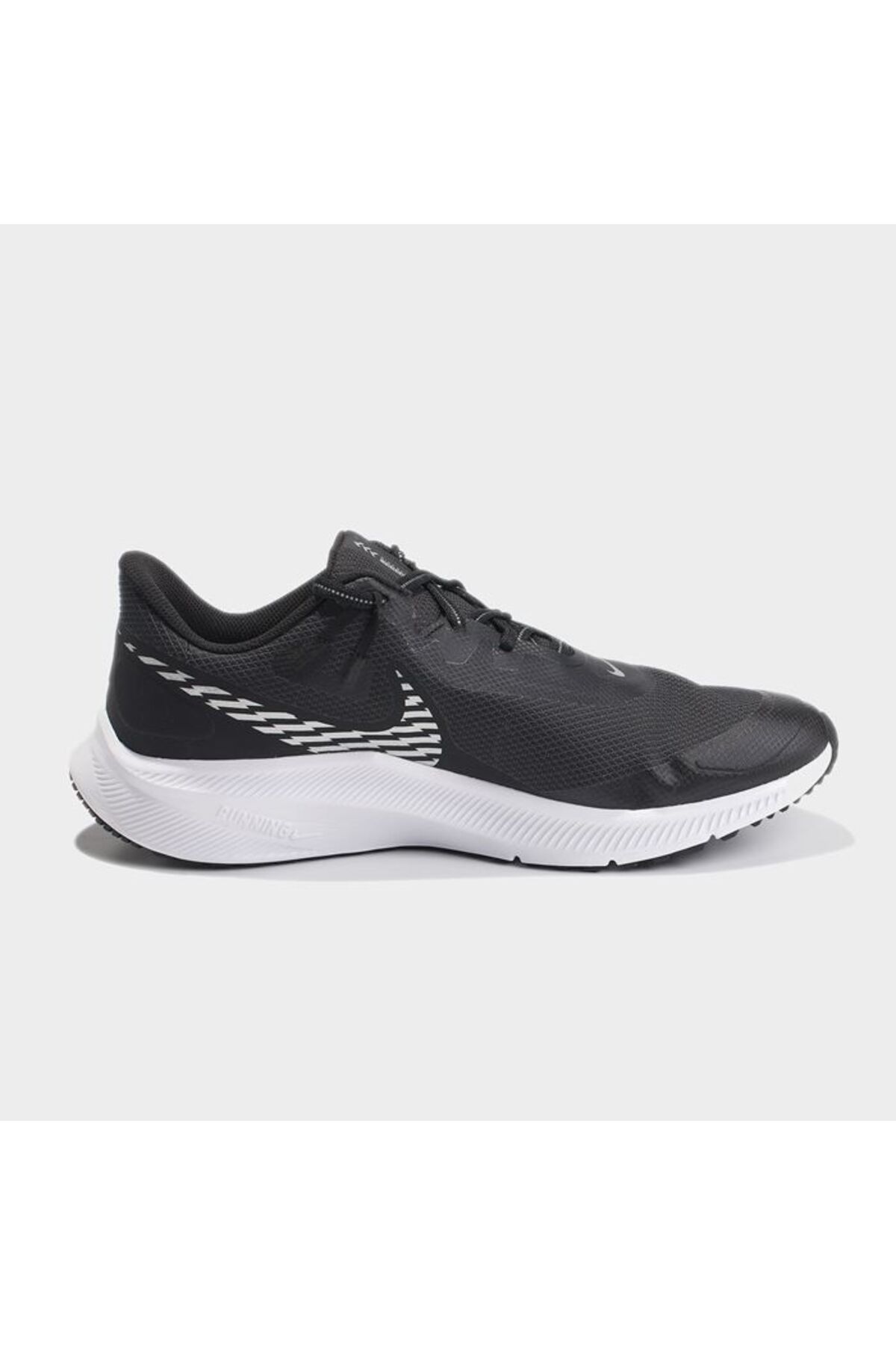 Nike Quest 3 Shield Black Men s Running Shoes Trendyol