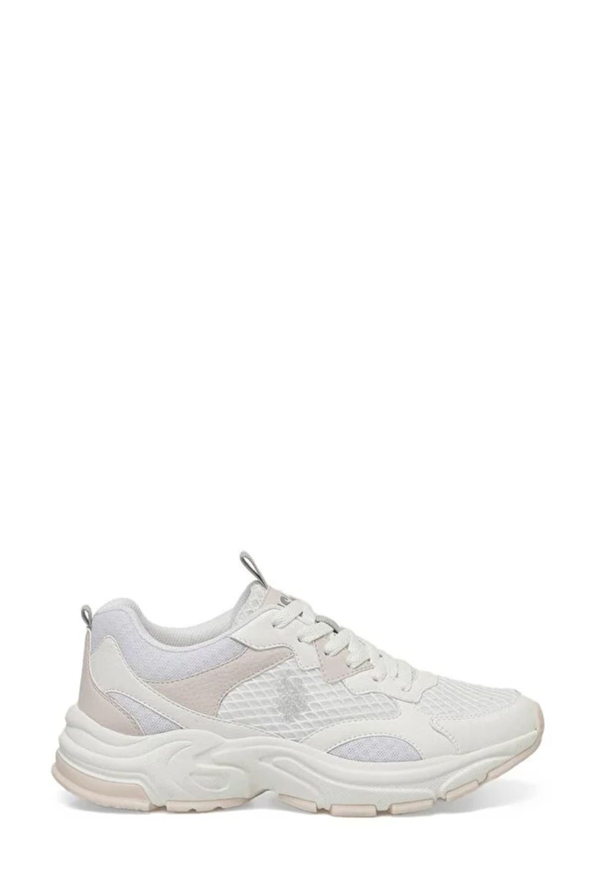 اسنیکر سفید زنانه پایه. چوگان Assn. Marley 4 fx Laced Phlon Light Base کفش ورزشی U.S. Polo Assn.