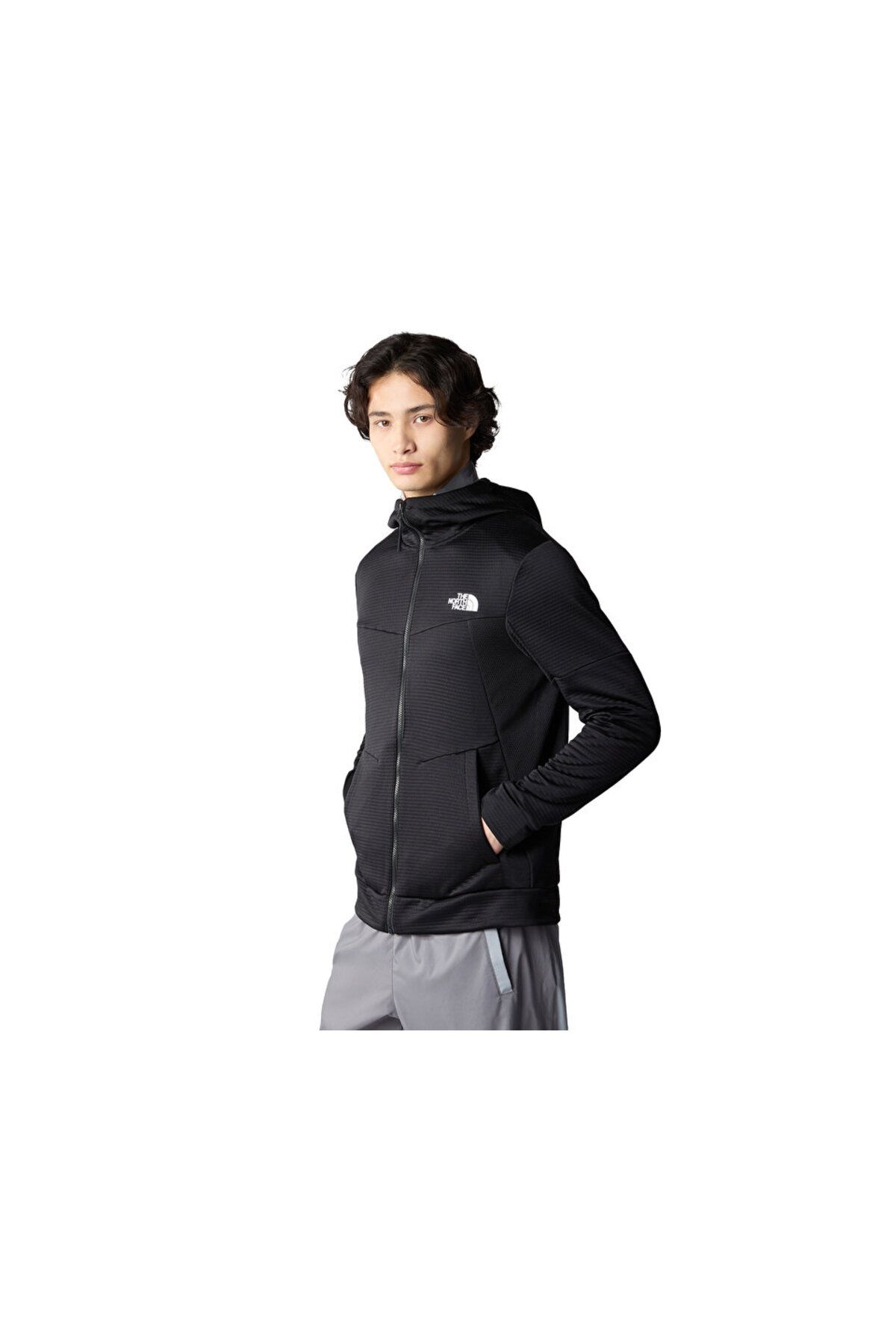 کاپشن مردانه مردانه فول زیپ فلیس NF0A87J5JK31 مشکی The North Face