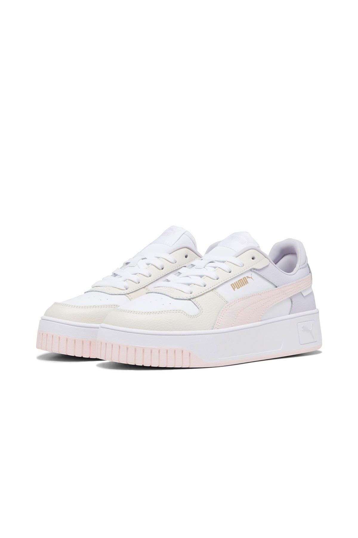کفش پیاده روی سفید زنانه های خیابانی کارینا اورجینال Puma