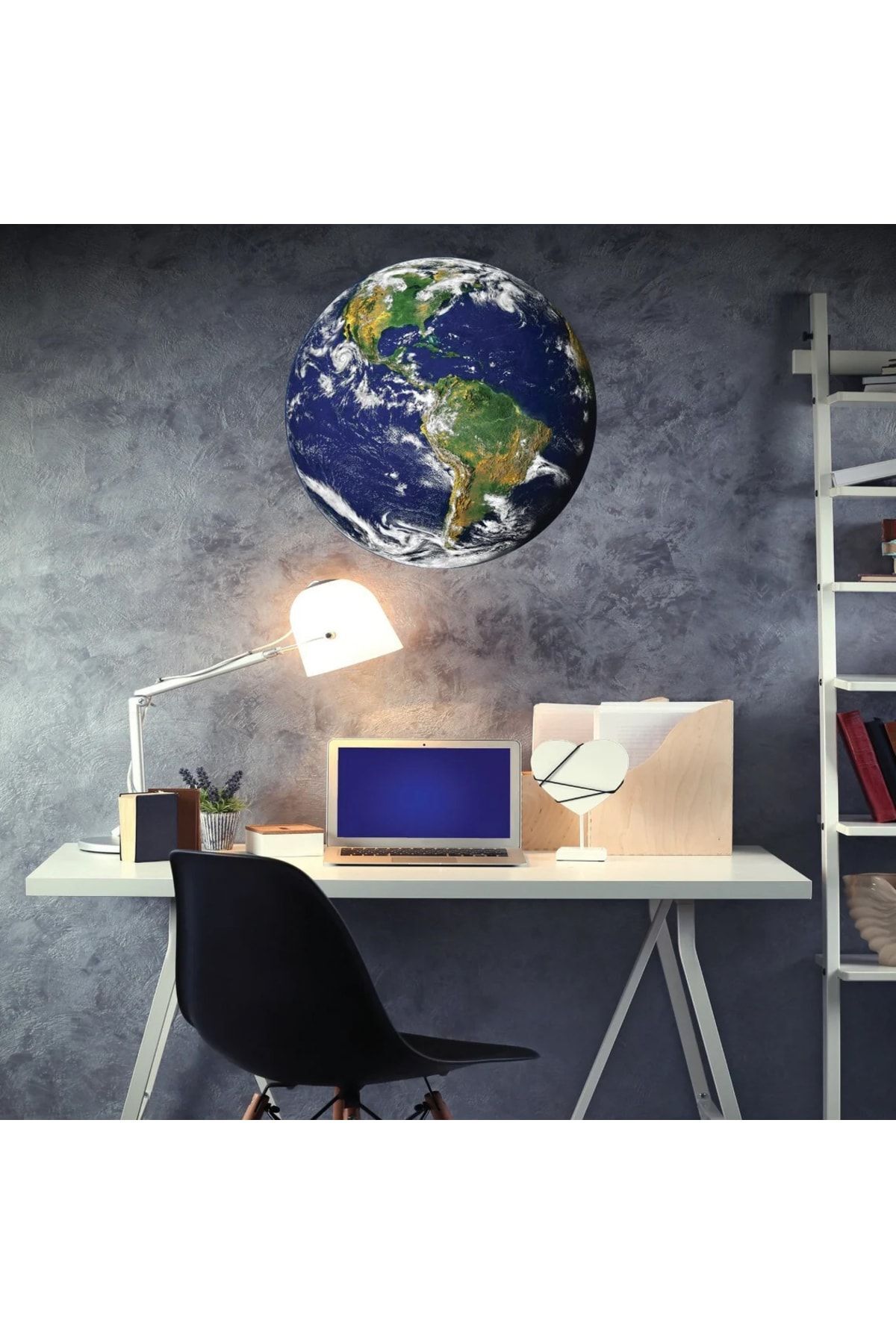 Earth Image from Space Realistic Wall Sticker