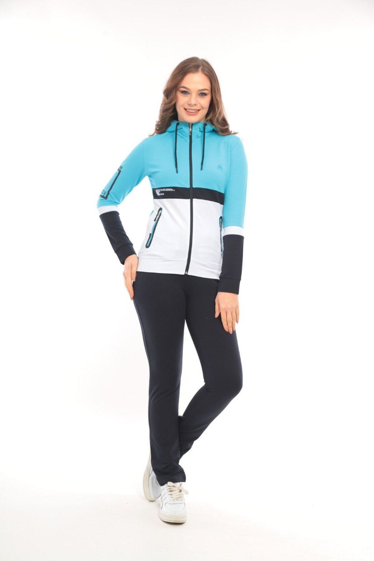 Women's Hooded Sports Tracksuit 21563