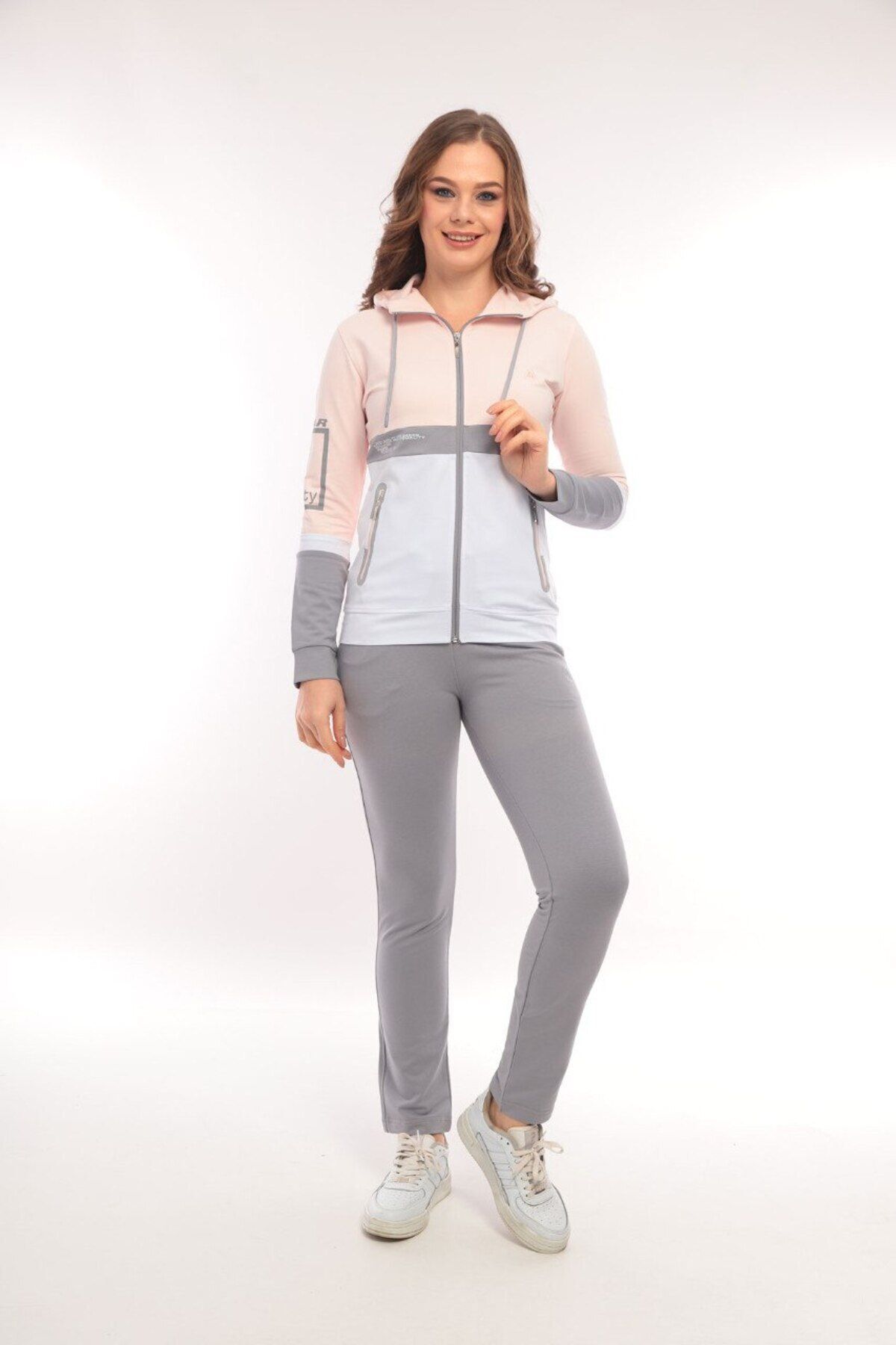 Women's Hooded Sports Tracksuit