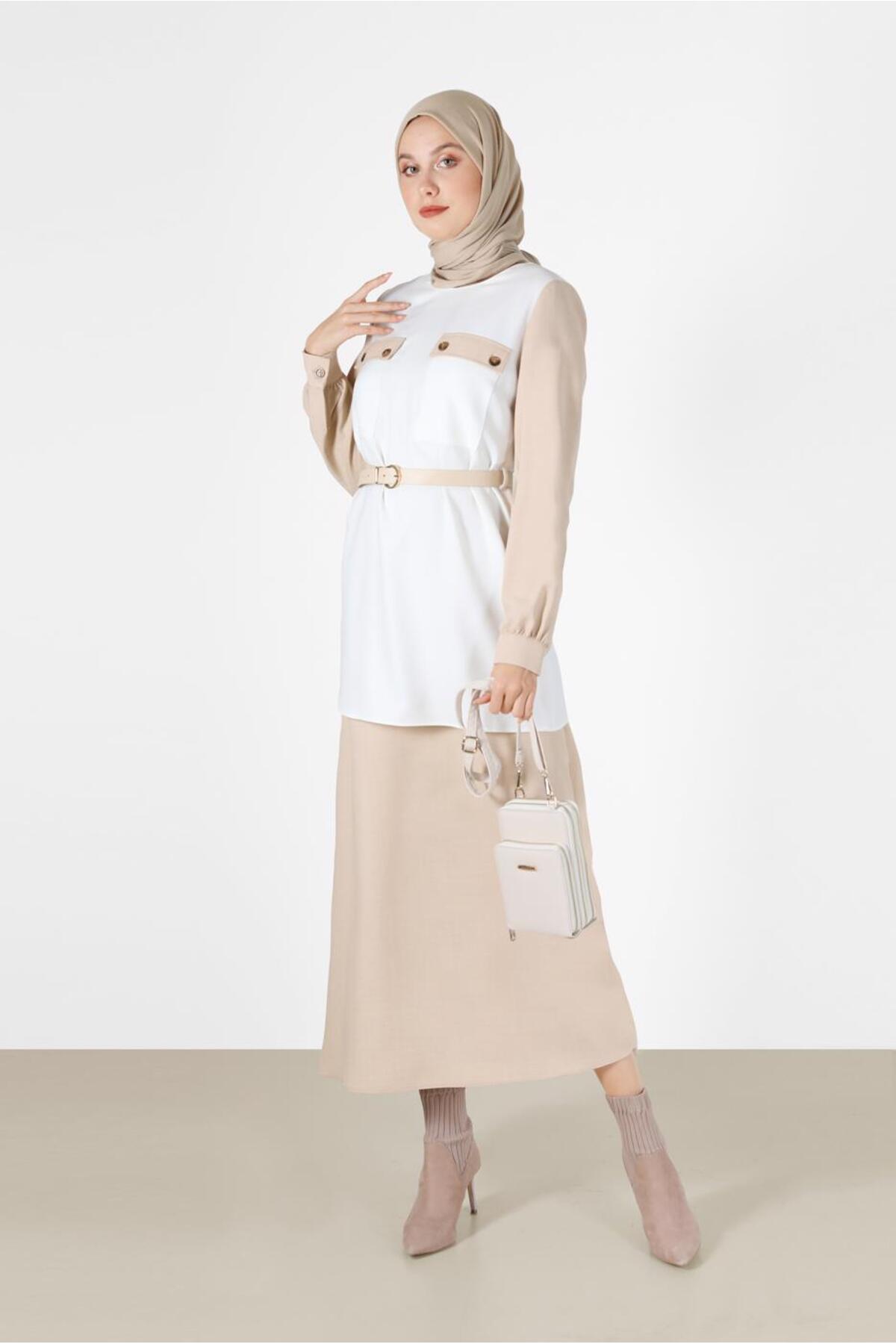 ست زنانه آلوینا | 22KTKE0042170 Alvina - Image 3