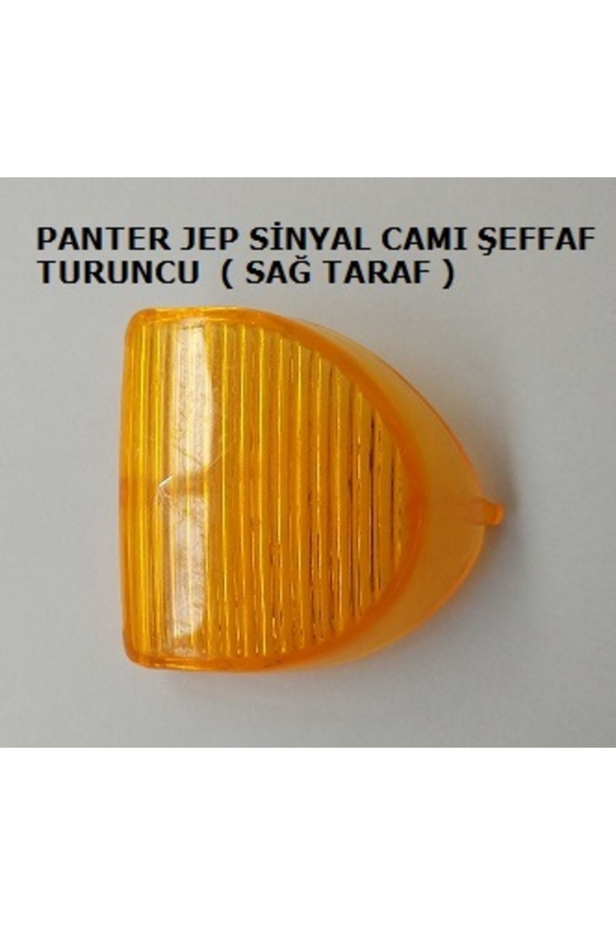 Panter Sinyal Camı Turuncu Sag Taraf