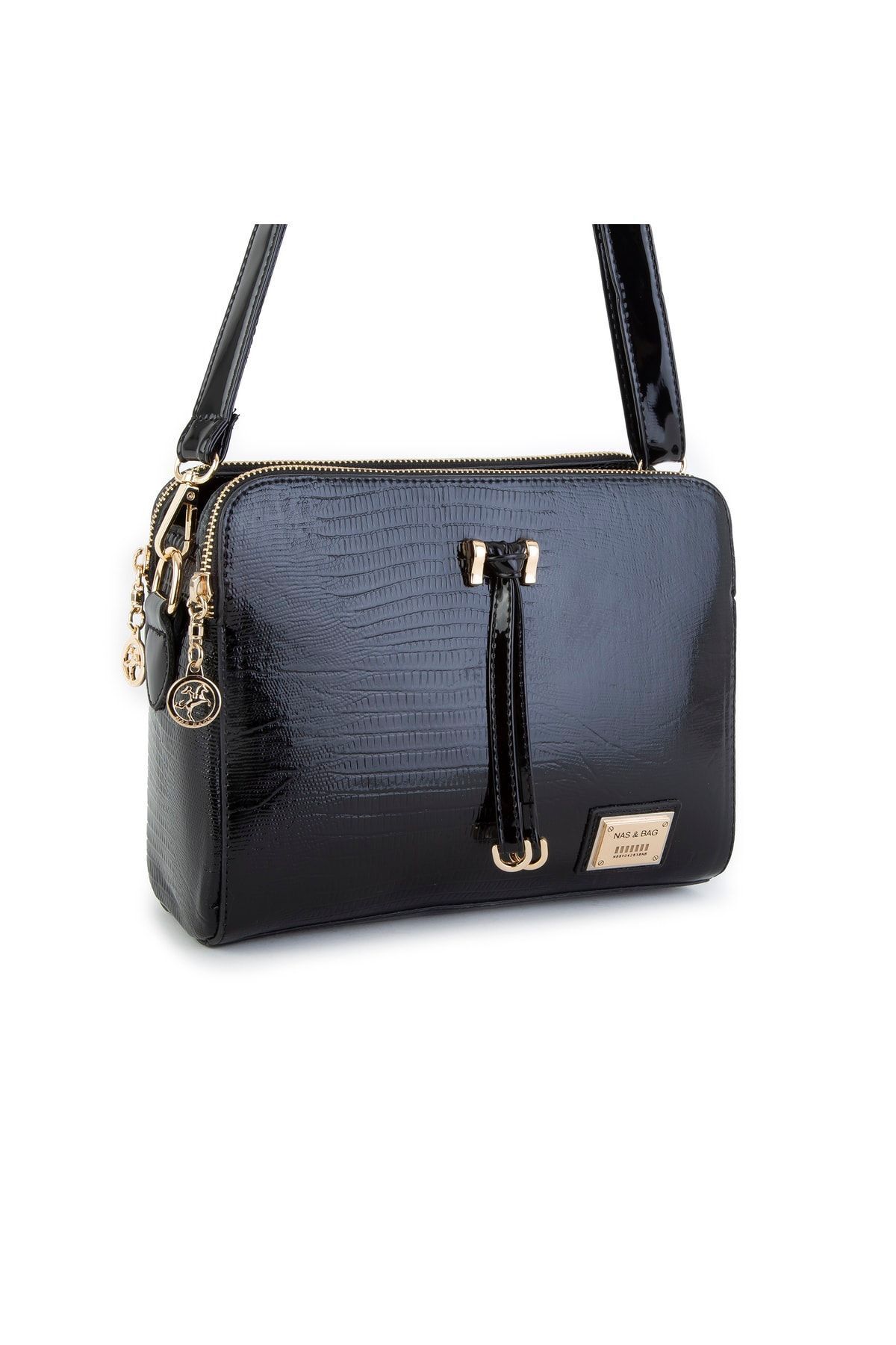 Nas Bag Geanta Cu Trei Compartimente Pentru Poștaș - 24x19 Femeie - One Size
