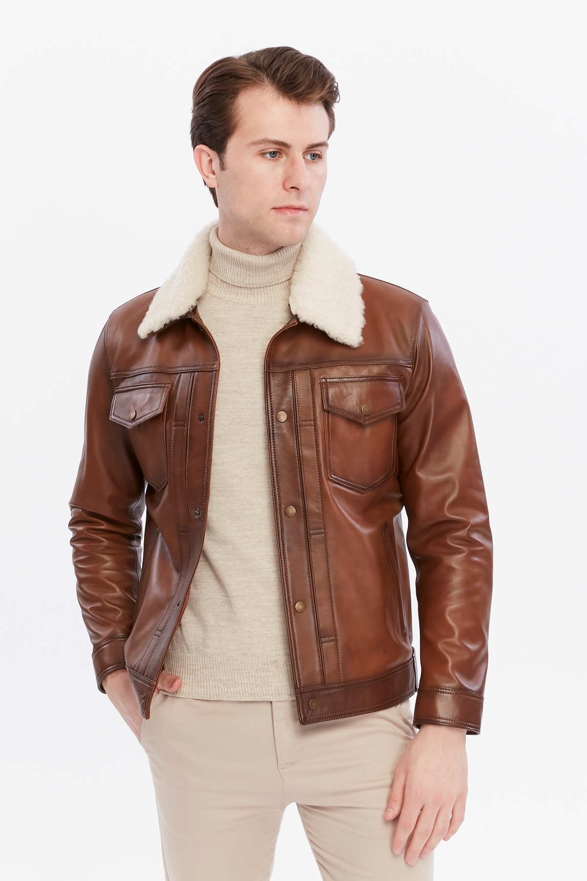 CE-YIL DERİ ÜRÜNLERİ  HAKİKİ DERİ MONT - Görsel 3