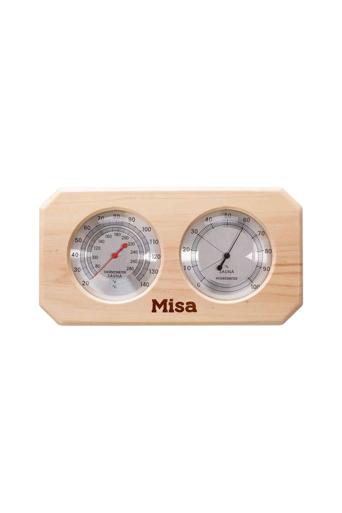 Misa Ahşap Termometre-Higrometre