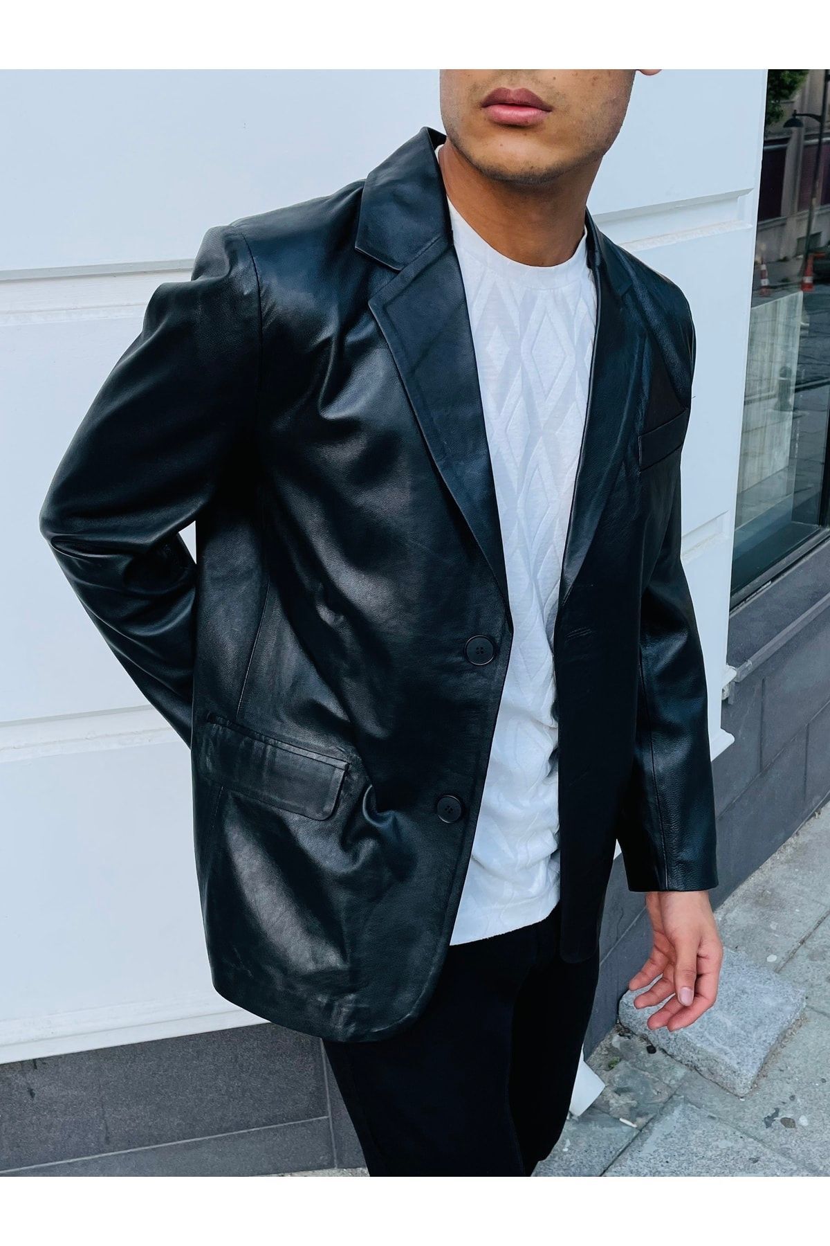 Wilson leather blazer hotsell
