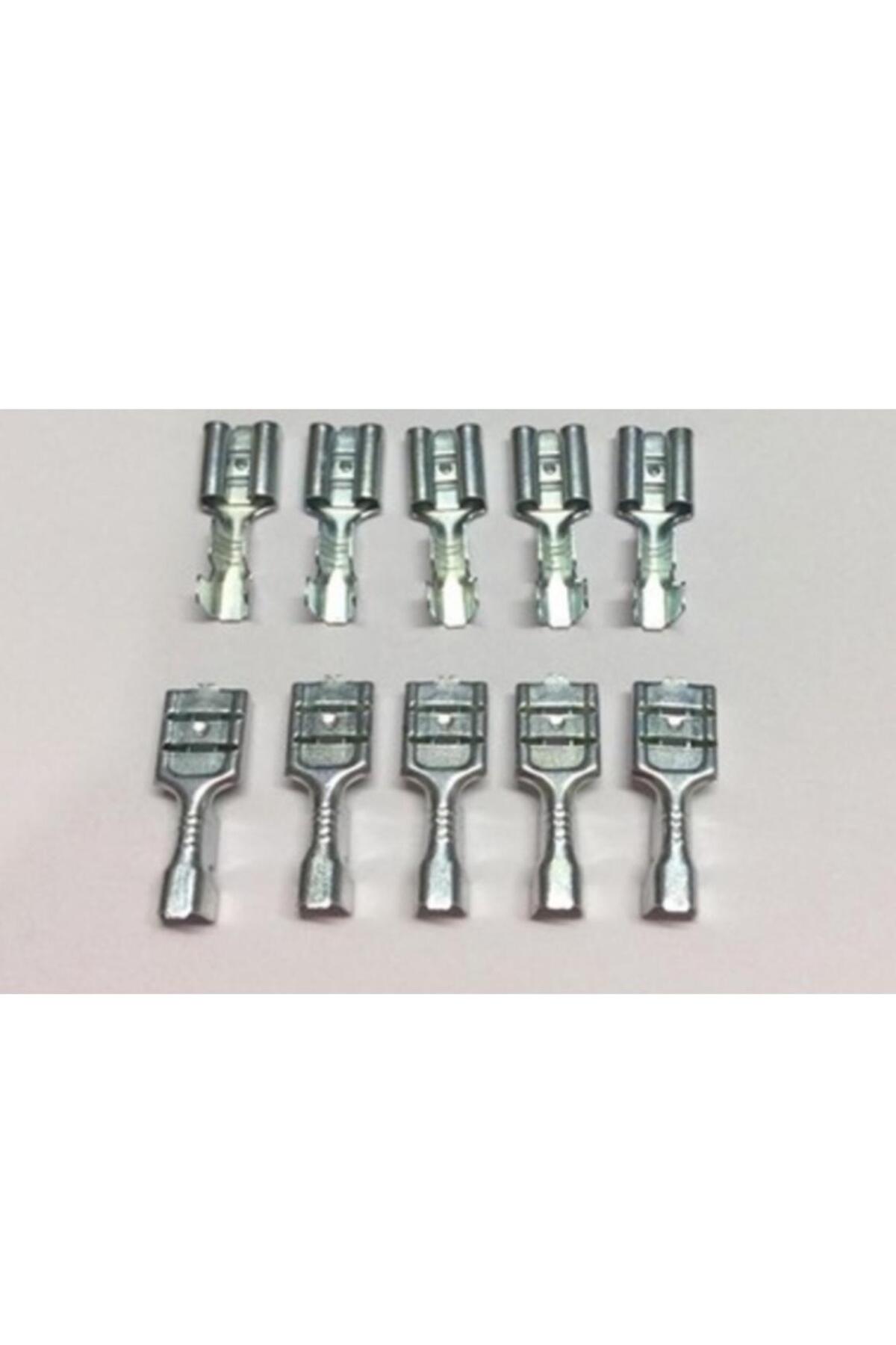 Hisar KABLO KONNEKTÖRÜ DİŞİ PAPUC GEÇMELİ PAPUÇ (10 ADET)