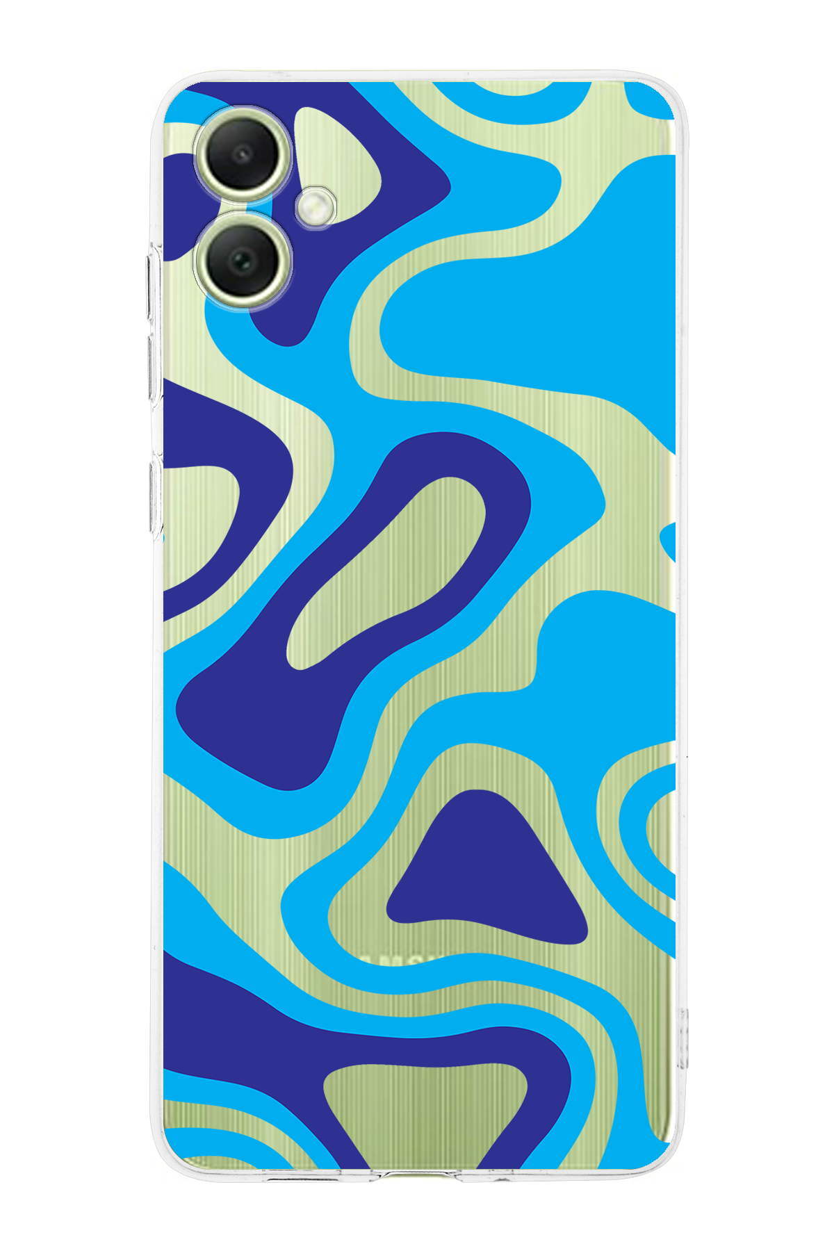 Samsung A05 Uyumlu Kamera Korumalı Renkli Desen Tasarımlı Şeffaf Silikon Kılıf