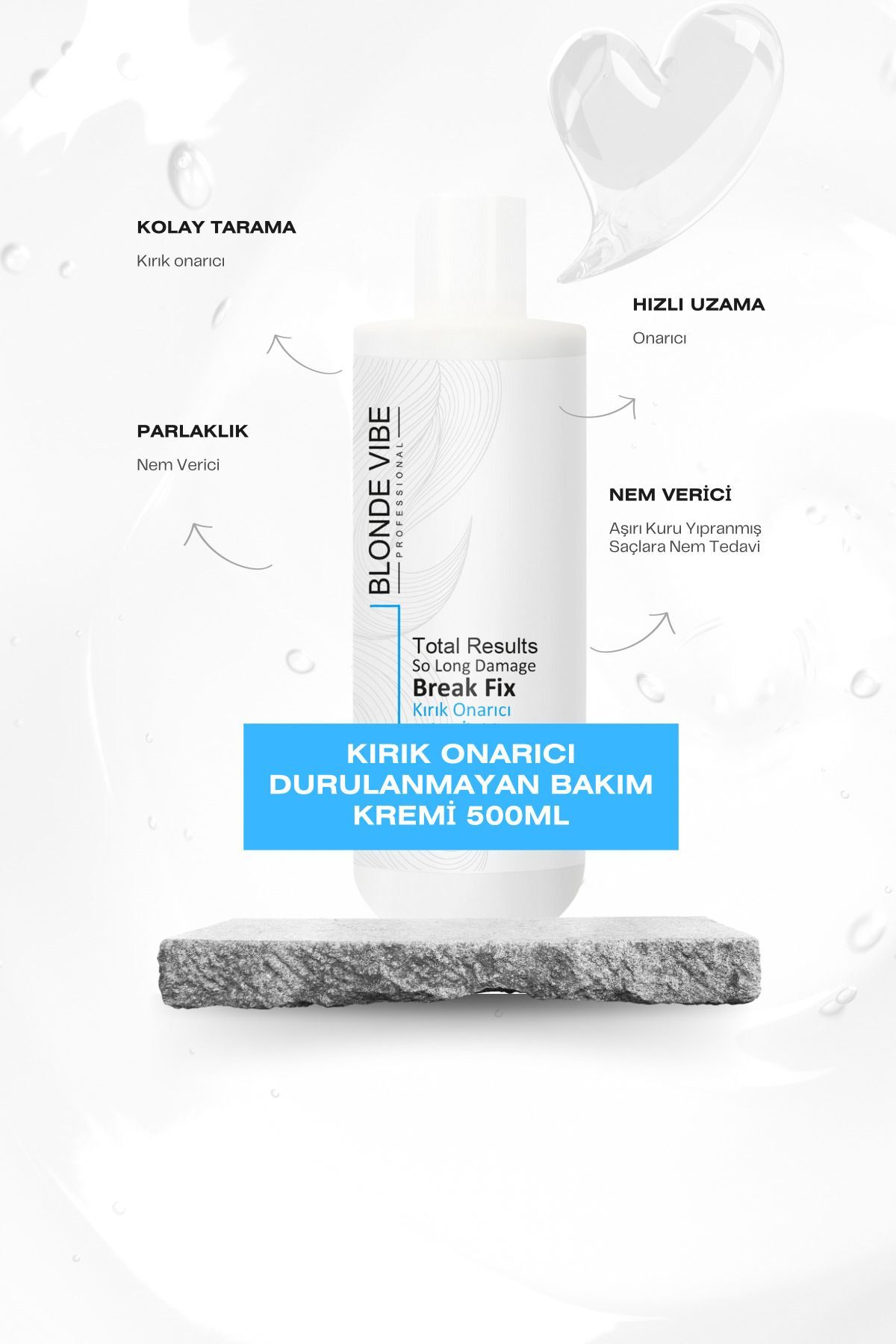 Kırık Onarıcı Durulanmayan Saç Bakım Ixiri 500 ml — TYCUGG669N169784568031917 — تصویر 2 از 2