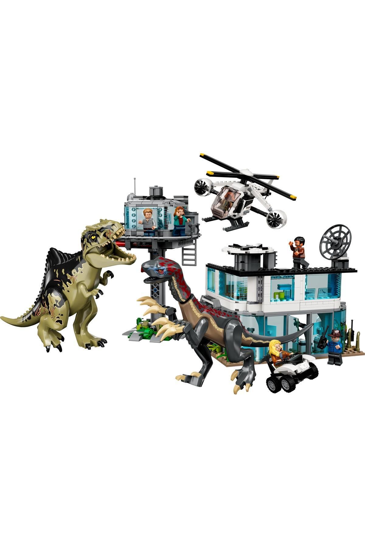 LEGO ® Jurassic World Атака гиганотозавра и теризинозавра 76949 — набор игрушек (658 деталей) 665645645645