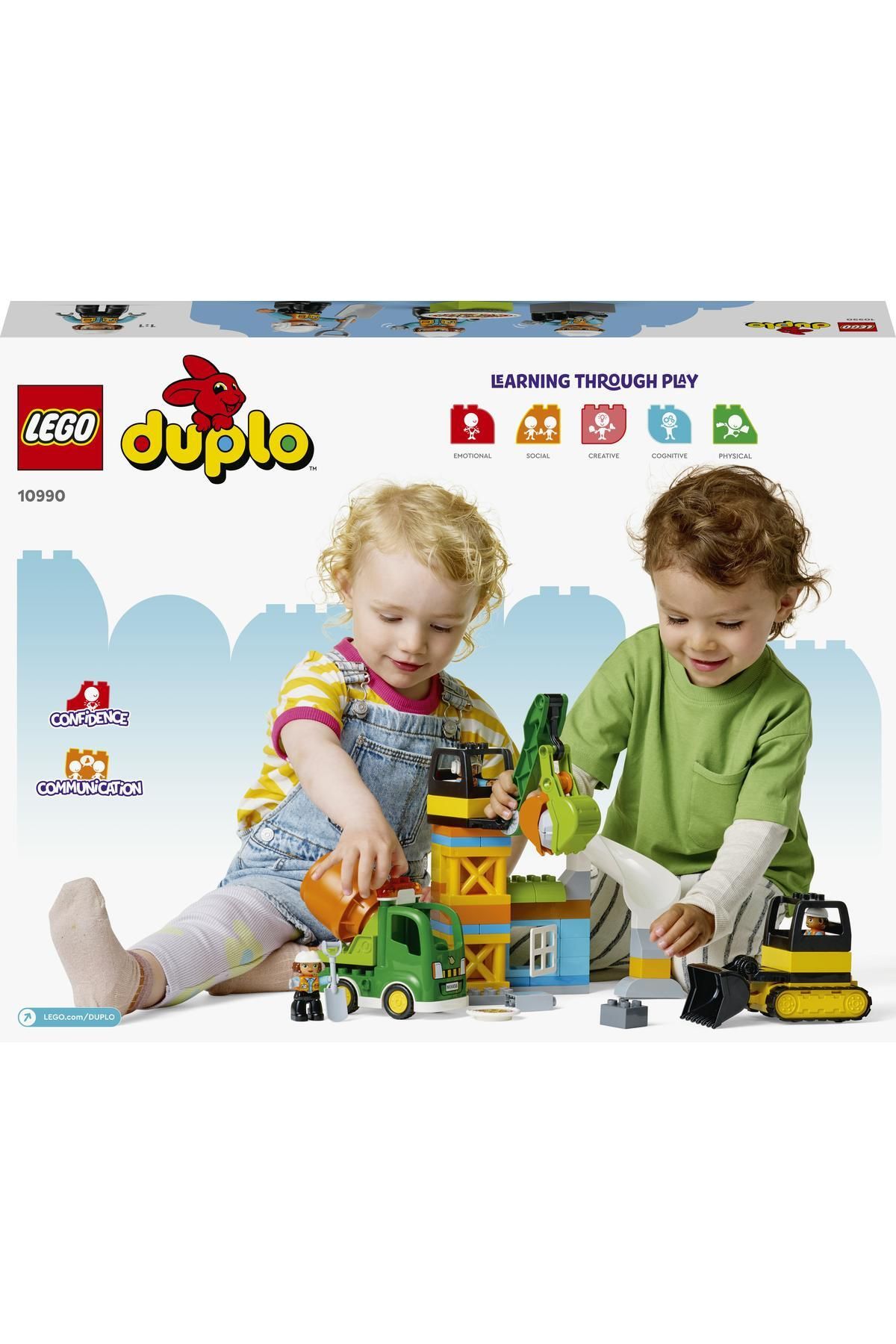 LEGO ® DUPLO® Town Construction Site 10990 — набор игрушек для детей от 2 лет и старше (61 деталь) Lego 10990