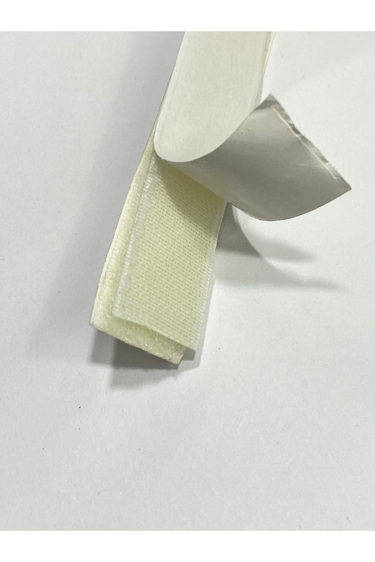 White Silicone Velcro Tape Width 2 Cm Length 1 Meter