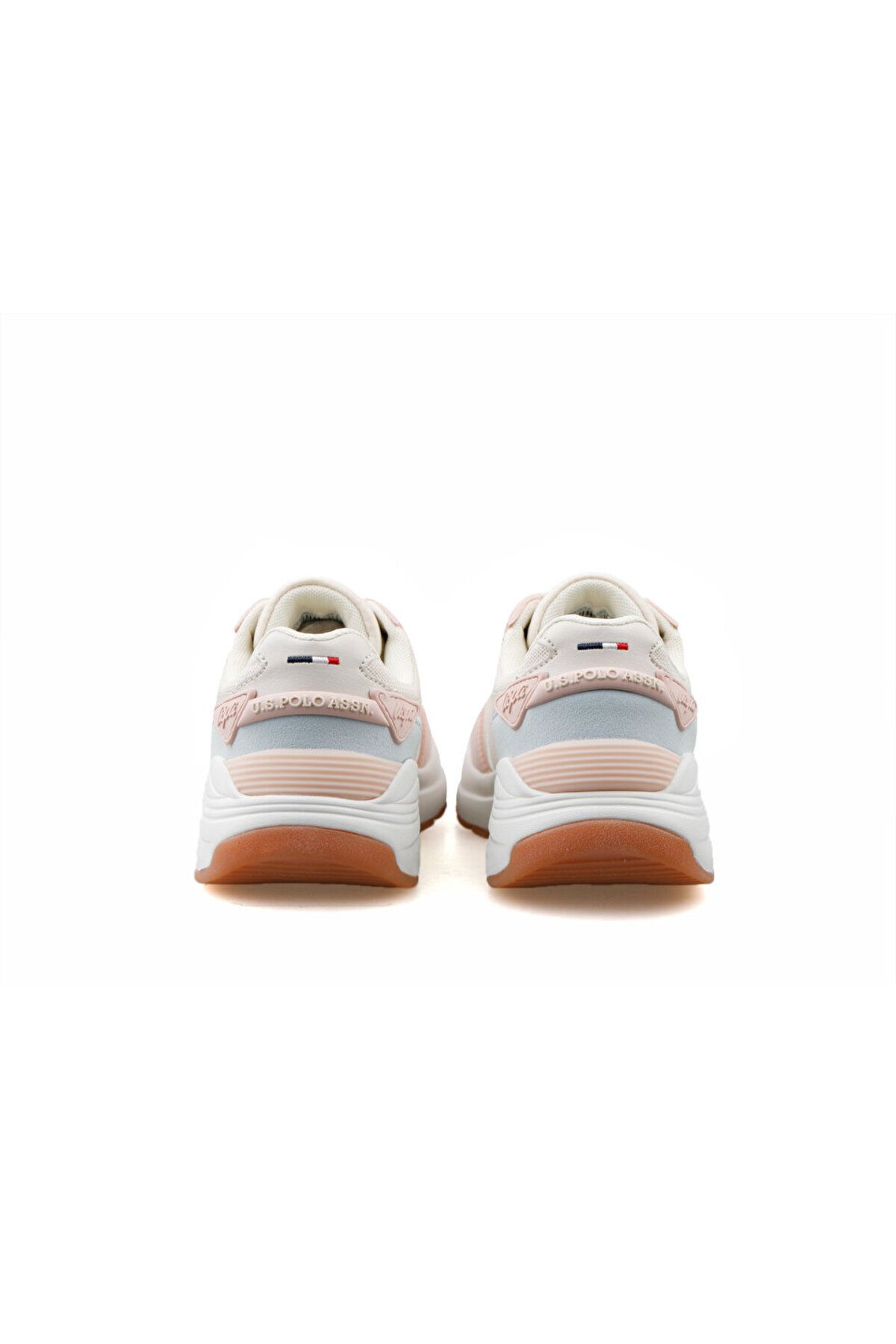 اسنیکر نود زنانه U.S.Polo Assn. 4P IMOJ 4FX کفش روزانه بژ U.S. Polo Assn.