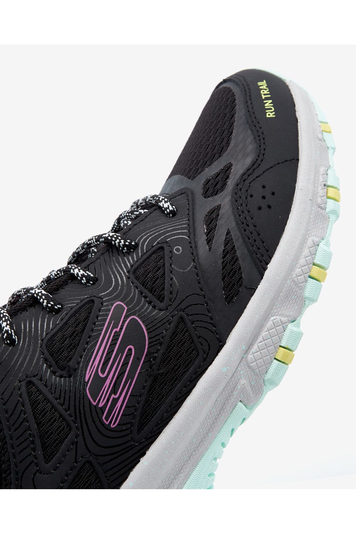 اسنیکر زنانه مشکی اسکیچرز | 149821 اورجینال - تصویر 5