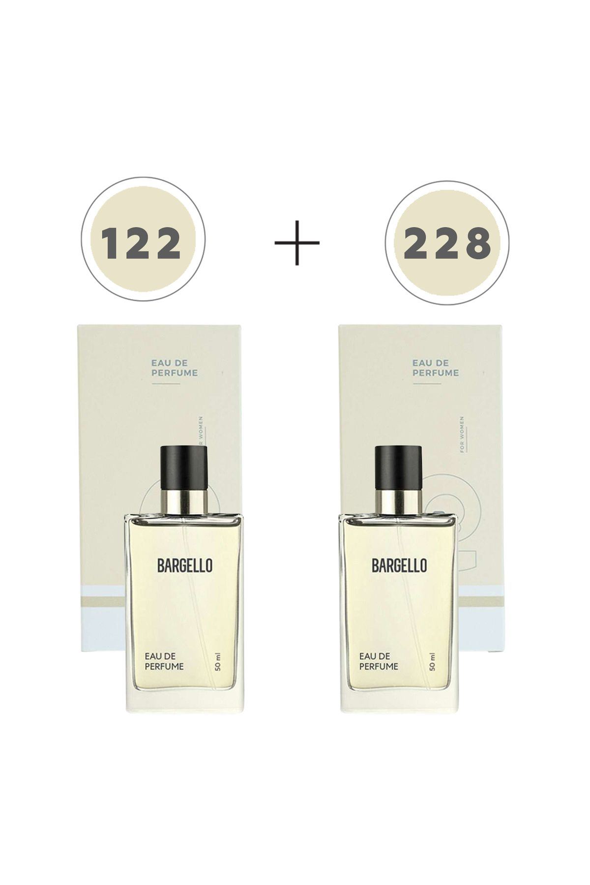 ست عطر زنانه 122 Oriental 228 Oriental 50 ml Edp Bargello