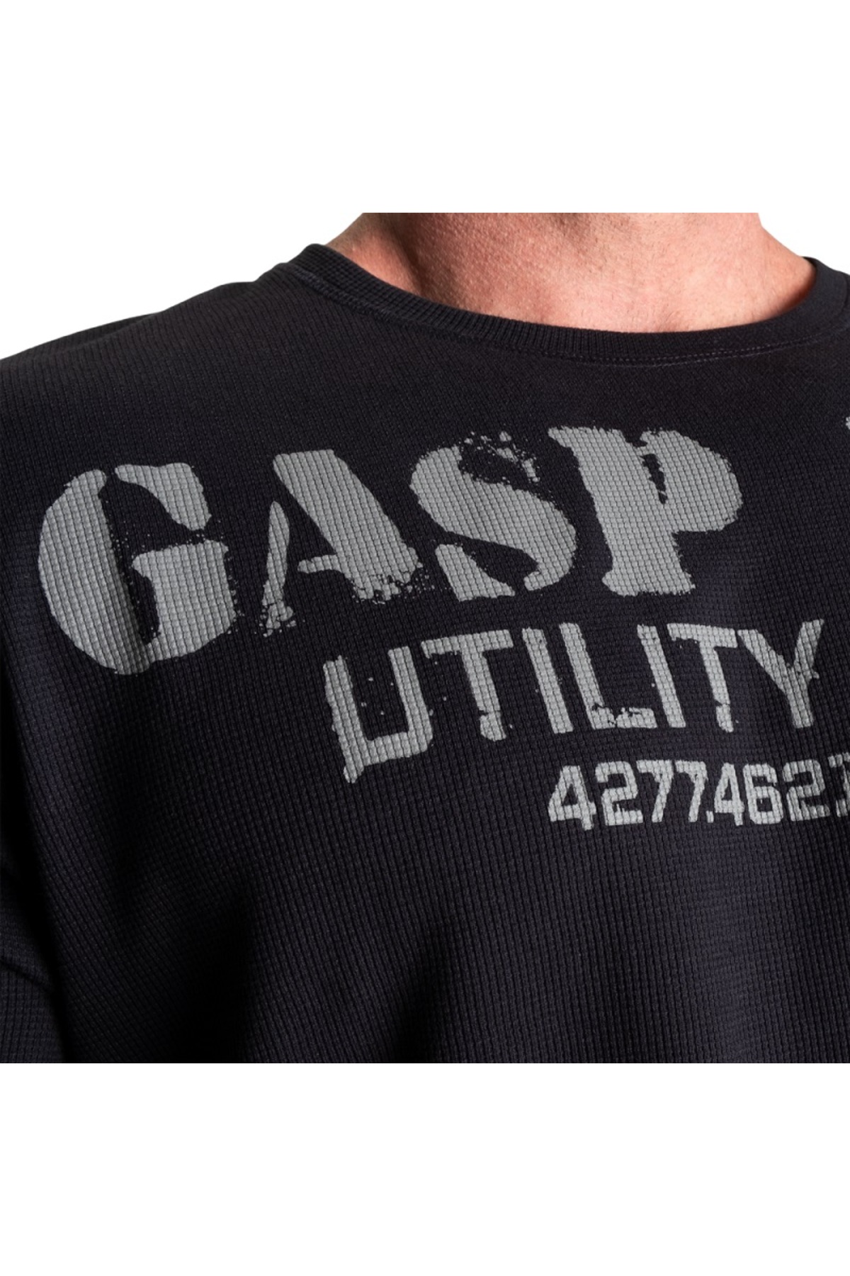 GASP Thermal gym sweater, Asphalt - Fiyatı, Yorumları