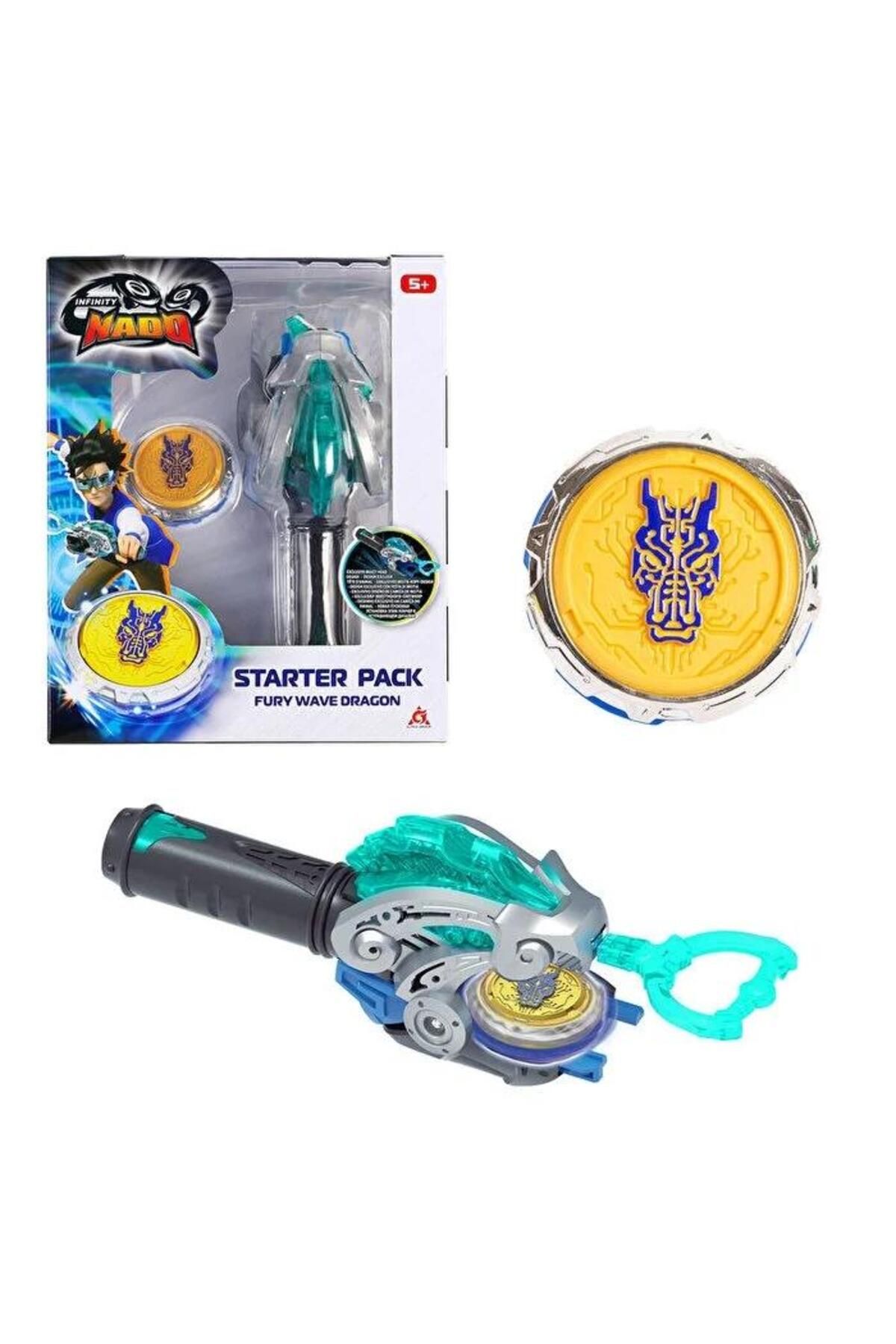 Стартовый набор Mega Toy Mega Beyblade Infinity Nado Fury Wave Dragon TXZCCFACB416352