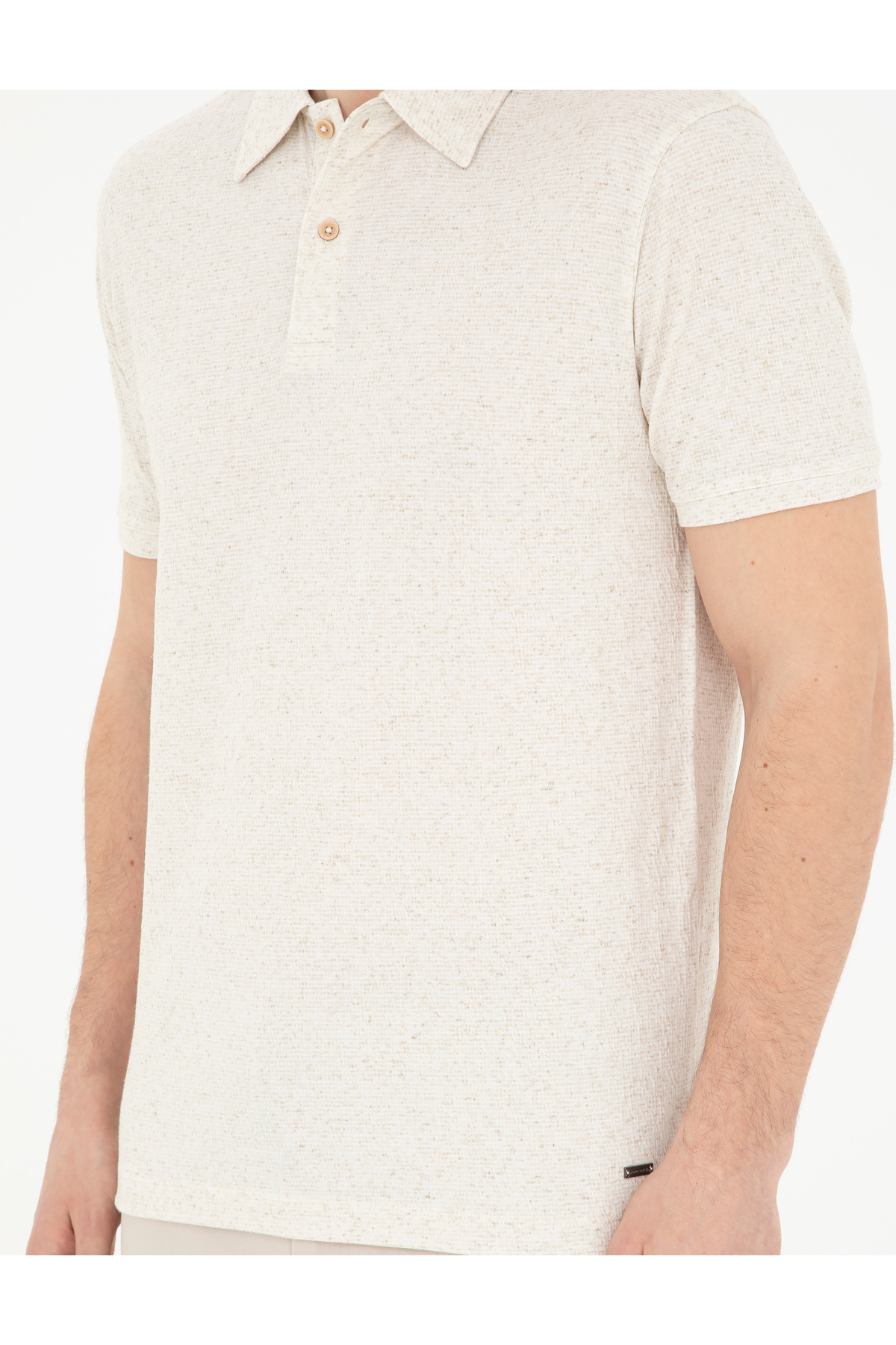 پولوشرت پیر کاردین مردانه لینن بژ لایسنس دار- تحت لیسانس راسته Slim Fit/اسلیم فیت    Slim/اسلیم فیت کژوال/روزمره | Pierre Cardin G021SZ0TK.000.1853824 - تصویر 6