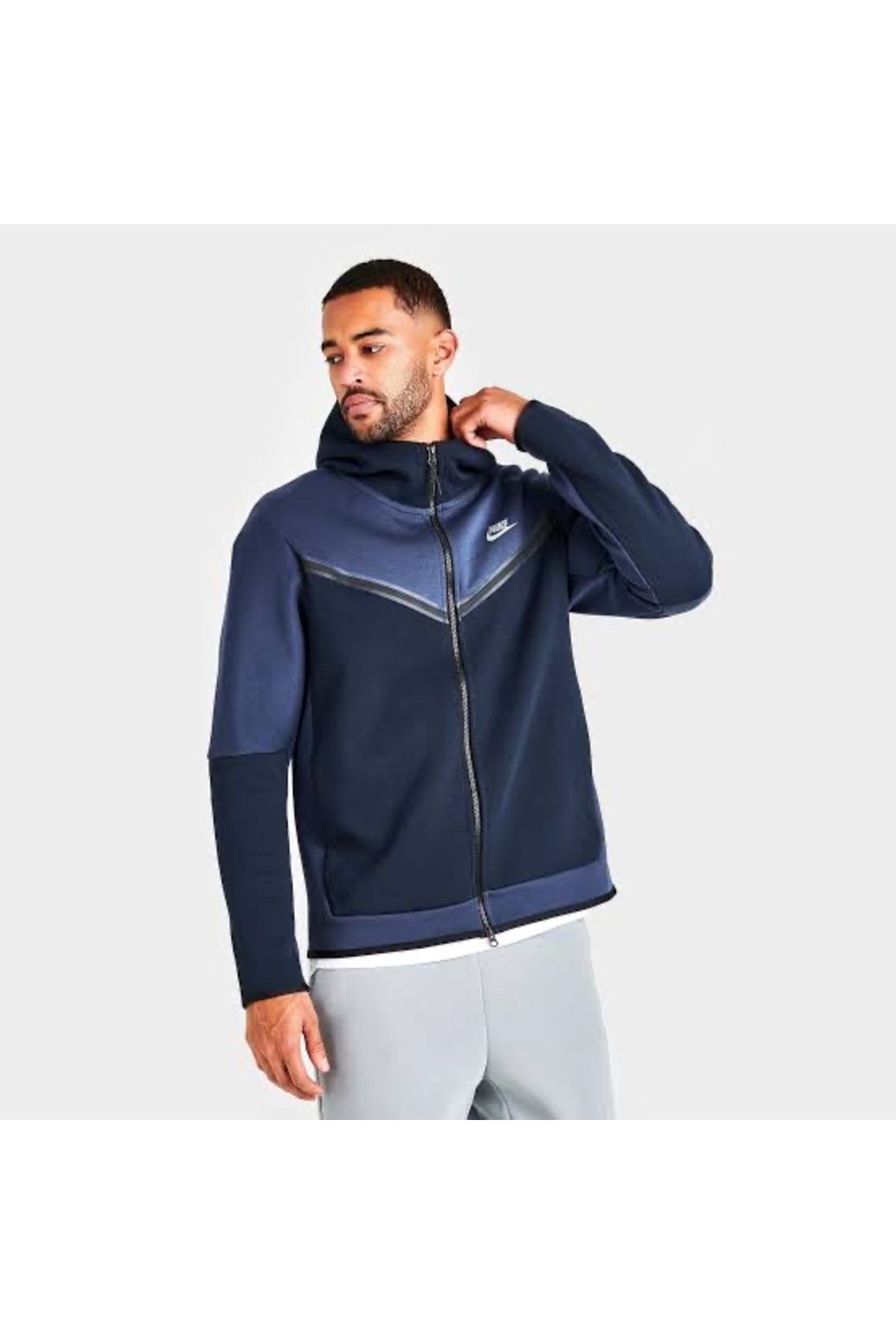 Nike Sportswear Windrunner Tech Fleece Full Zip Hoodie Erkek Sweatshirt Fiyat Yorumlar Trendyol