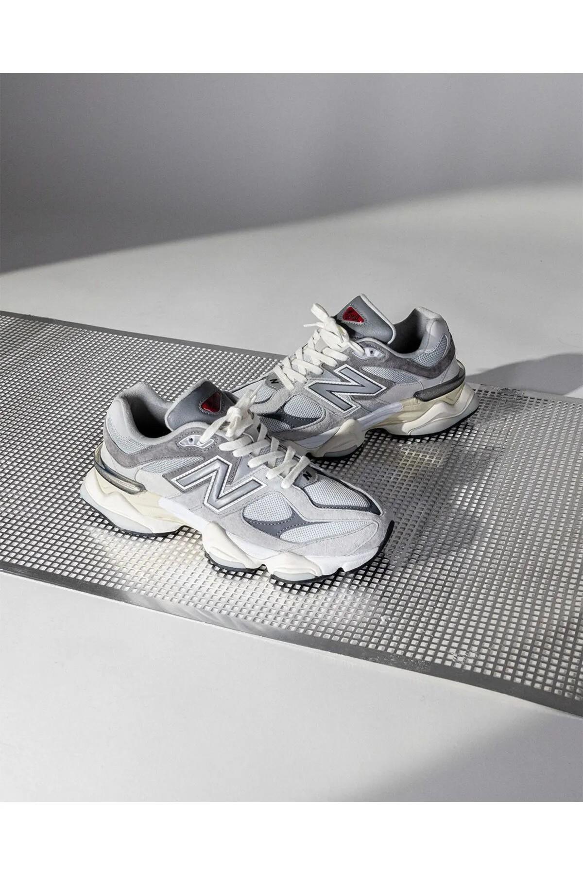 کفش اسنیکر نیو بالانس زنانه پارچه خاکستری  راسته      اسپرت | New Balance P-00000002227 CH - تصویر 3
