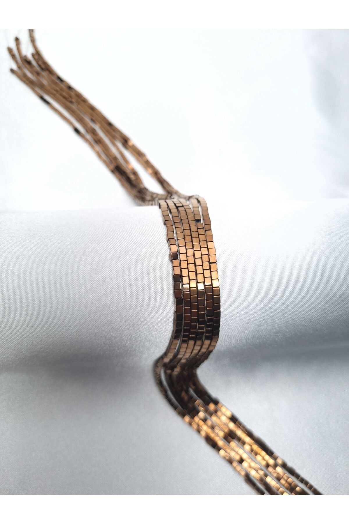 Yüksel Boncuk-2 mm Cube Hematite - Bronze Natural Stone Array 2