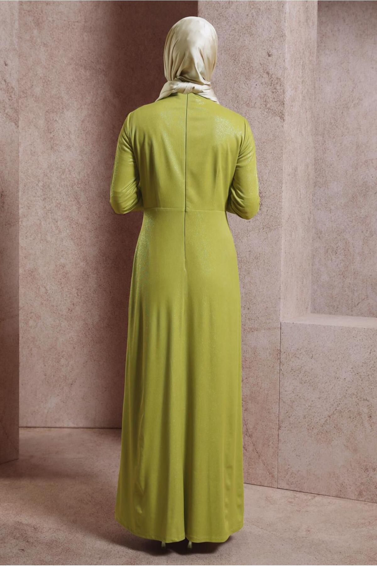 مانتو ابایا زنانه آلوینا | 24YABL0050404 Alvina - Image 3