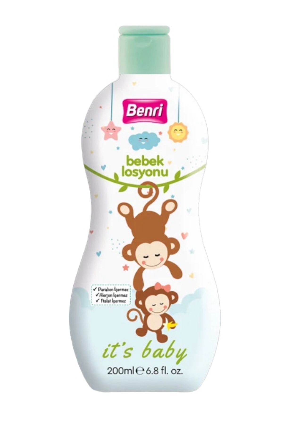 Benri Bebek Losyonu + Kolonya + Kolay Tarama Spreyi 200 ML 3'lü Set fotoğrafı 4 (önizleme)