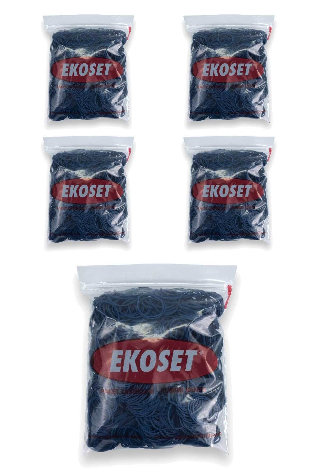 ekoset Mavi Toka Lastiği 500 Gr 5'li Paket