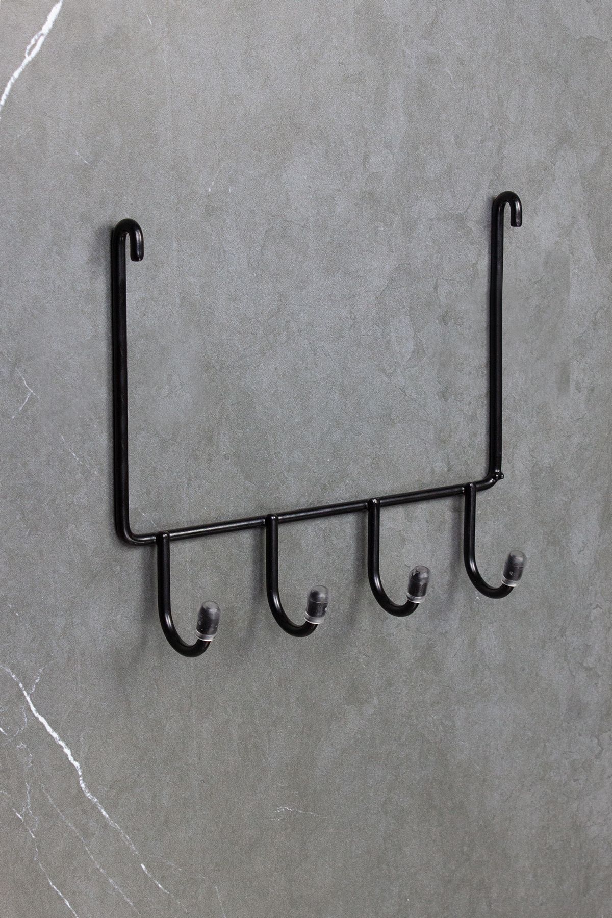 Fiber Hanger - Stainless Bathroom Corner Hanger Regulatory Towel Rack Compatible with All Shampoo Shakers