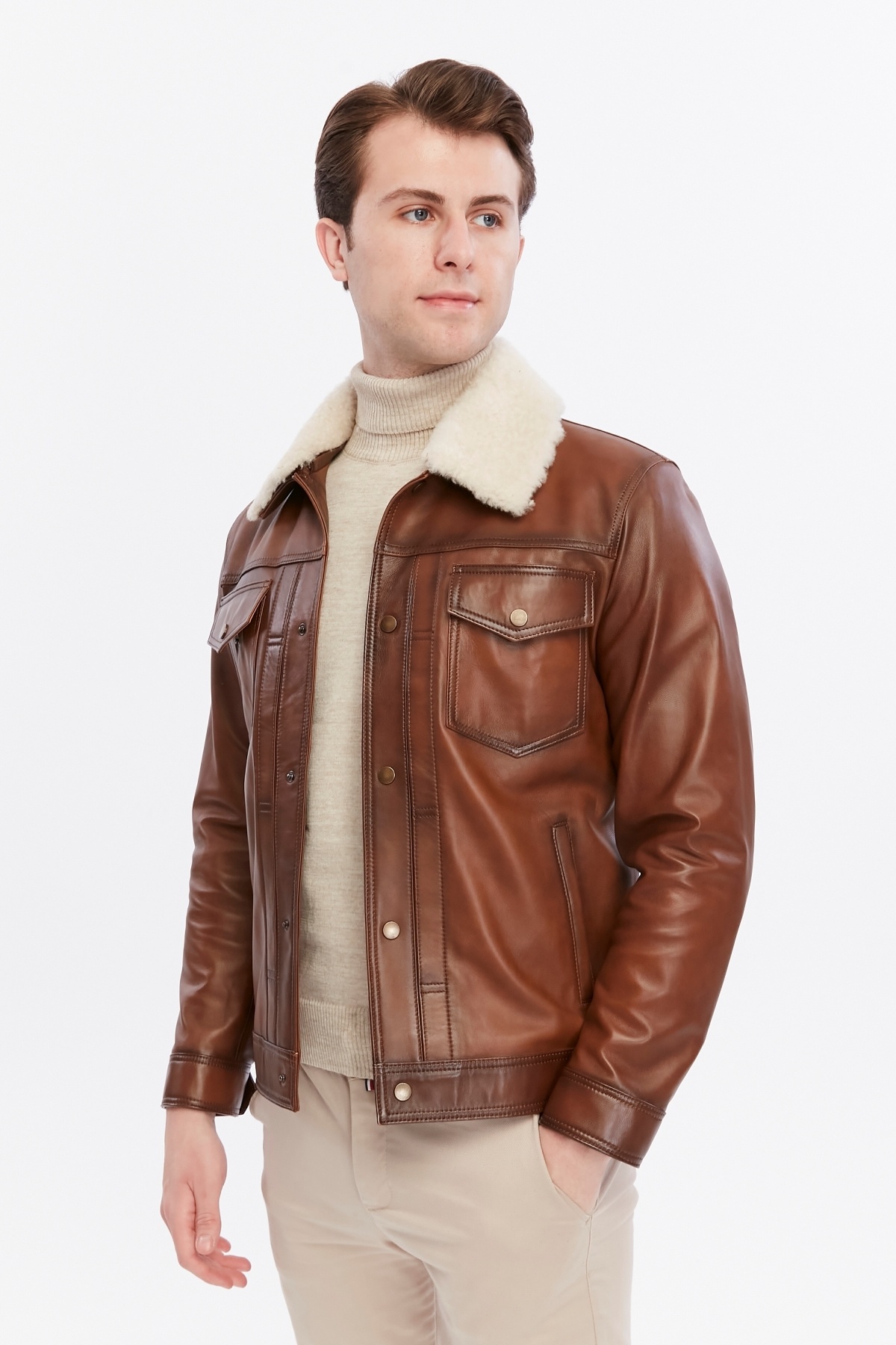 CE-YIL DERİ ÜRÜNLERİ  HAKİKİ DERİ MONT - Görsel 5