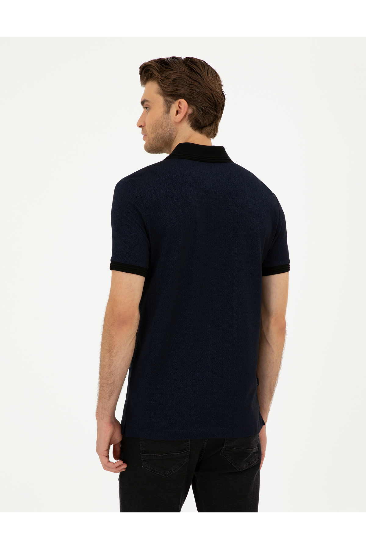 تیشرت یقه پلو مردانه راسته آستین کوتاه | پیر کاردین Pierre Cardin 50284308 - تصویر 5