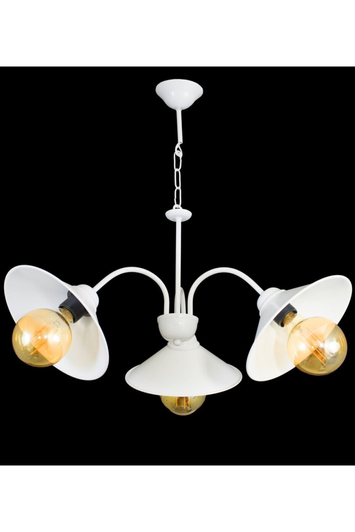 Lambadar-Stylish Design Retro Rustic Model Conical Chandelier 1