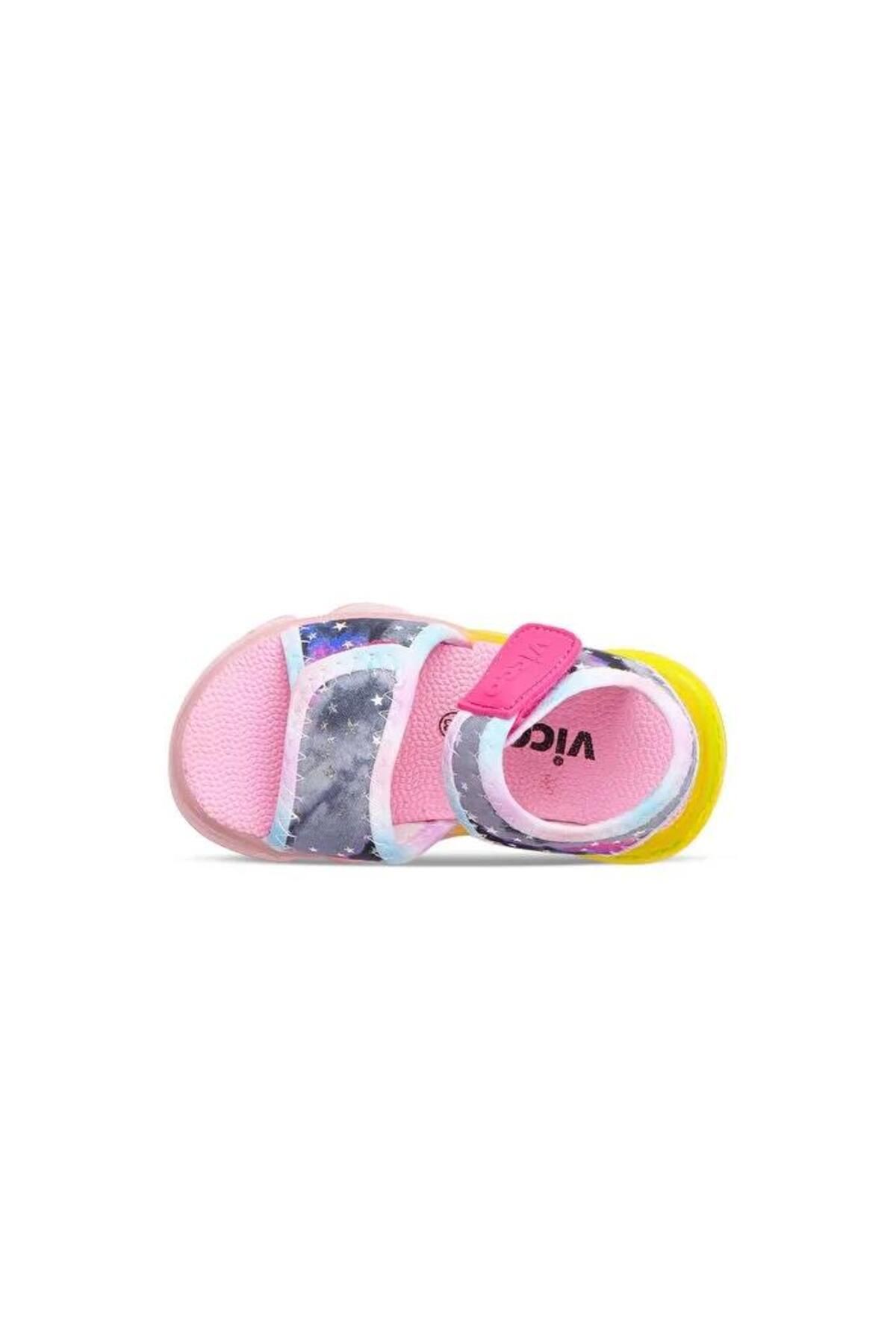 صندل سیاه دخترانه و پسرانه بچگانه Nia Kids Sandals مشکی Light Vicco