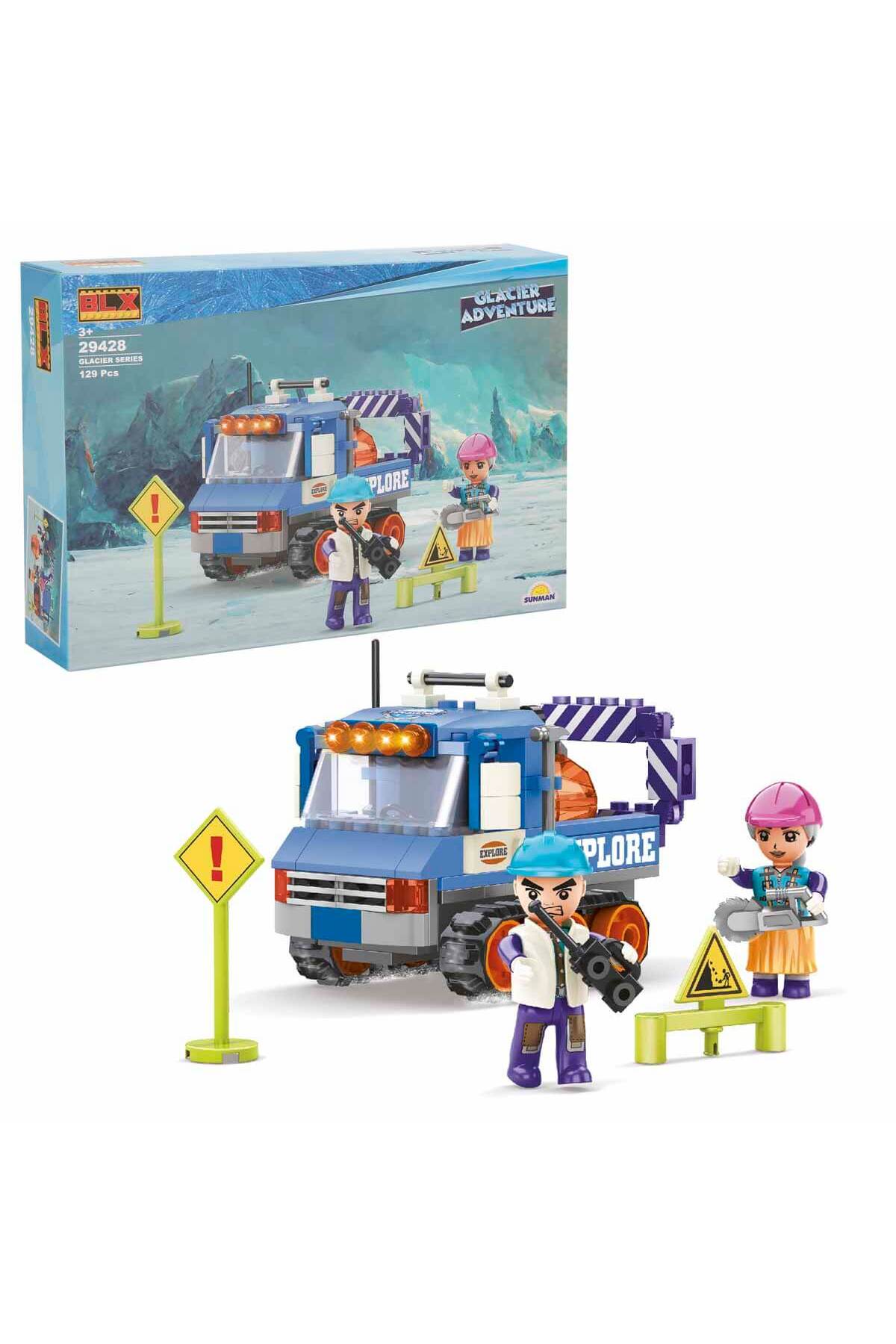 با خودروی اکتشاف یخچال گلیشیر ۱۲۹ تکه، به قطب‌ها سفر کنید!