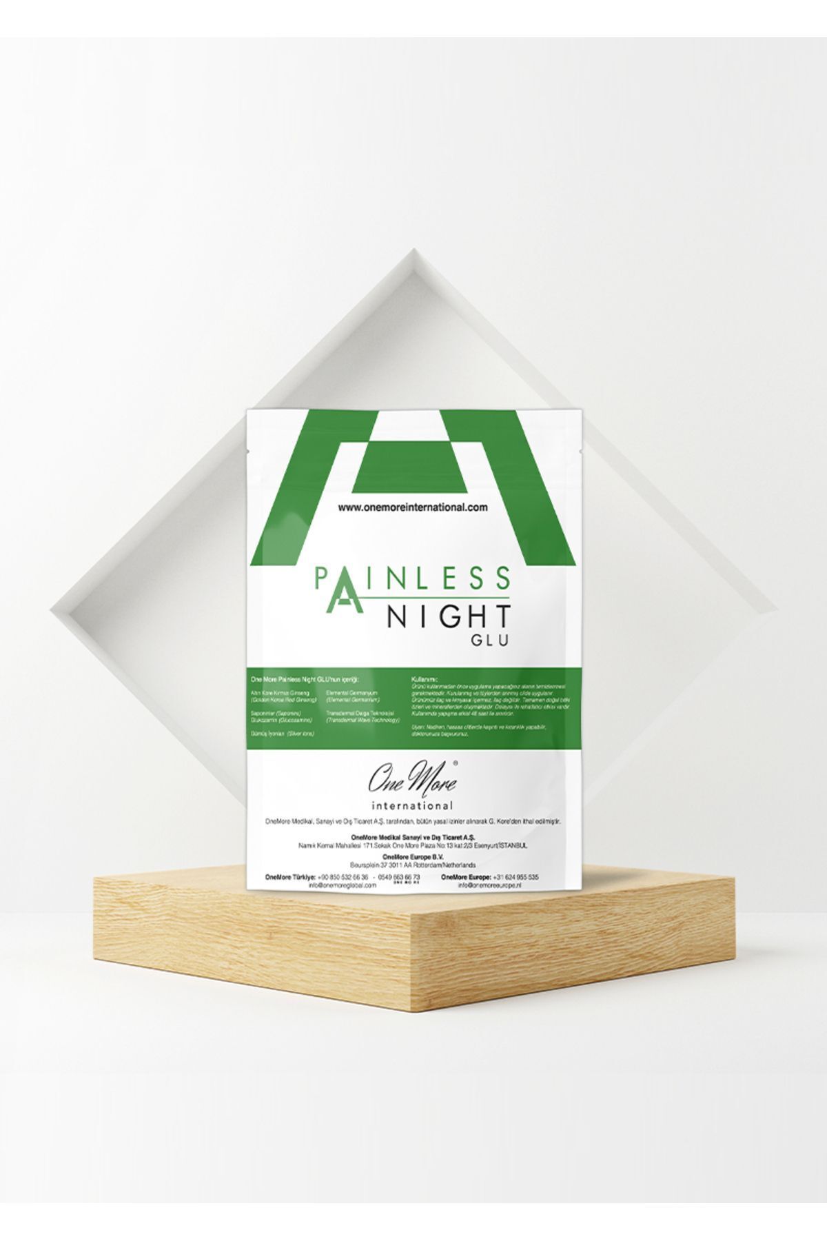 One more international One More Painless Nıght Glu 25 Li