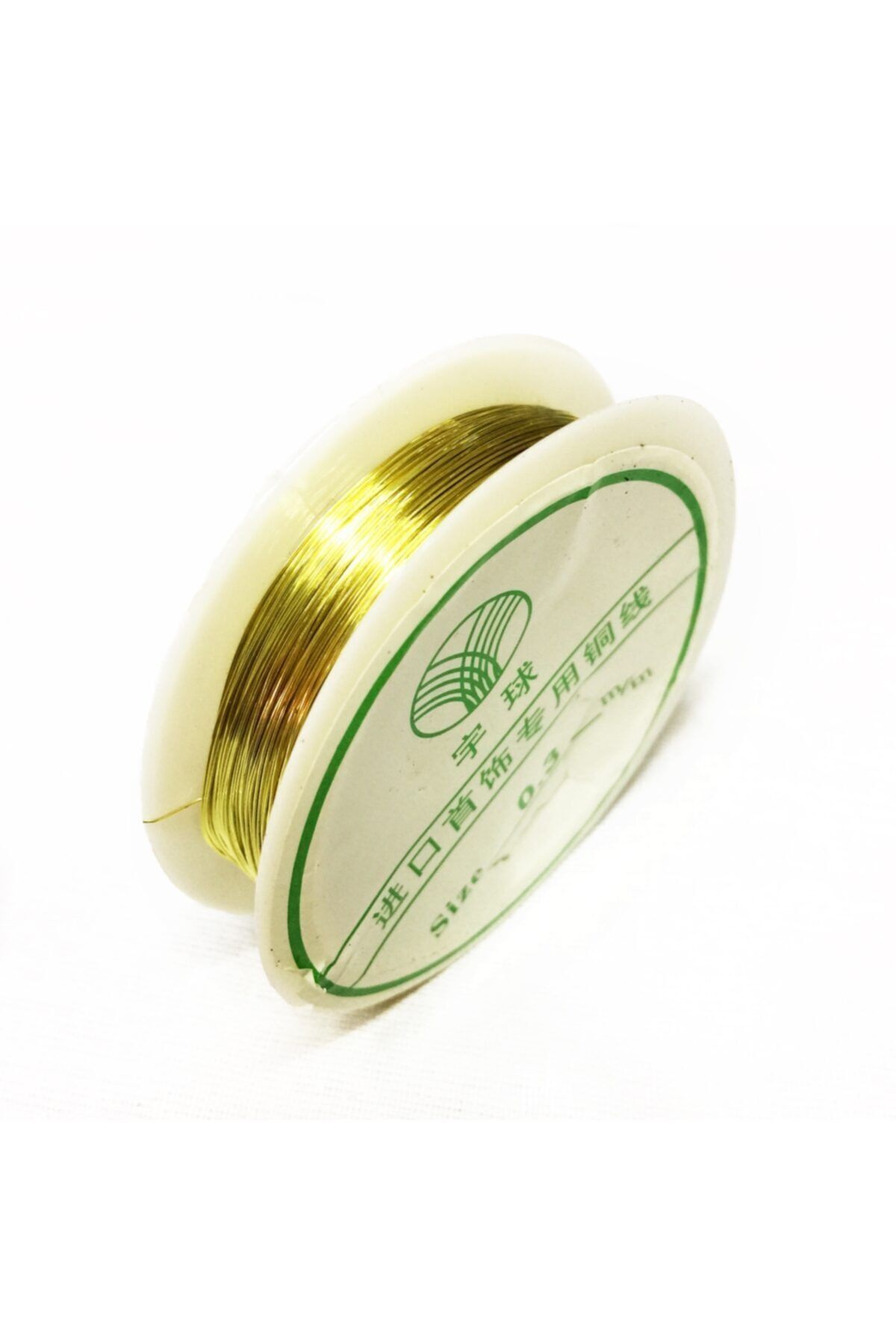 Sermet Süs Dünyası 0,3 Mm Altın Sarısı Ince Tel Hobi Takı Tasarım Teli