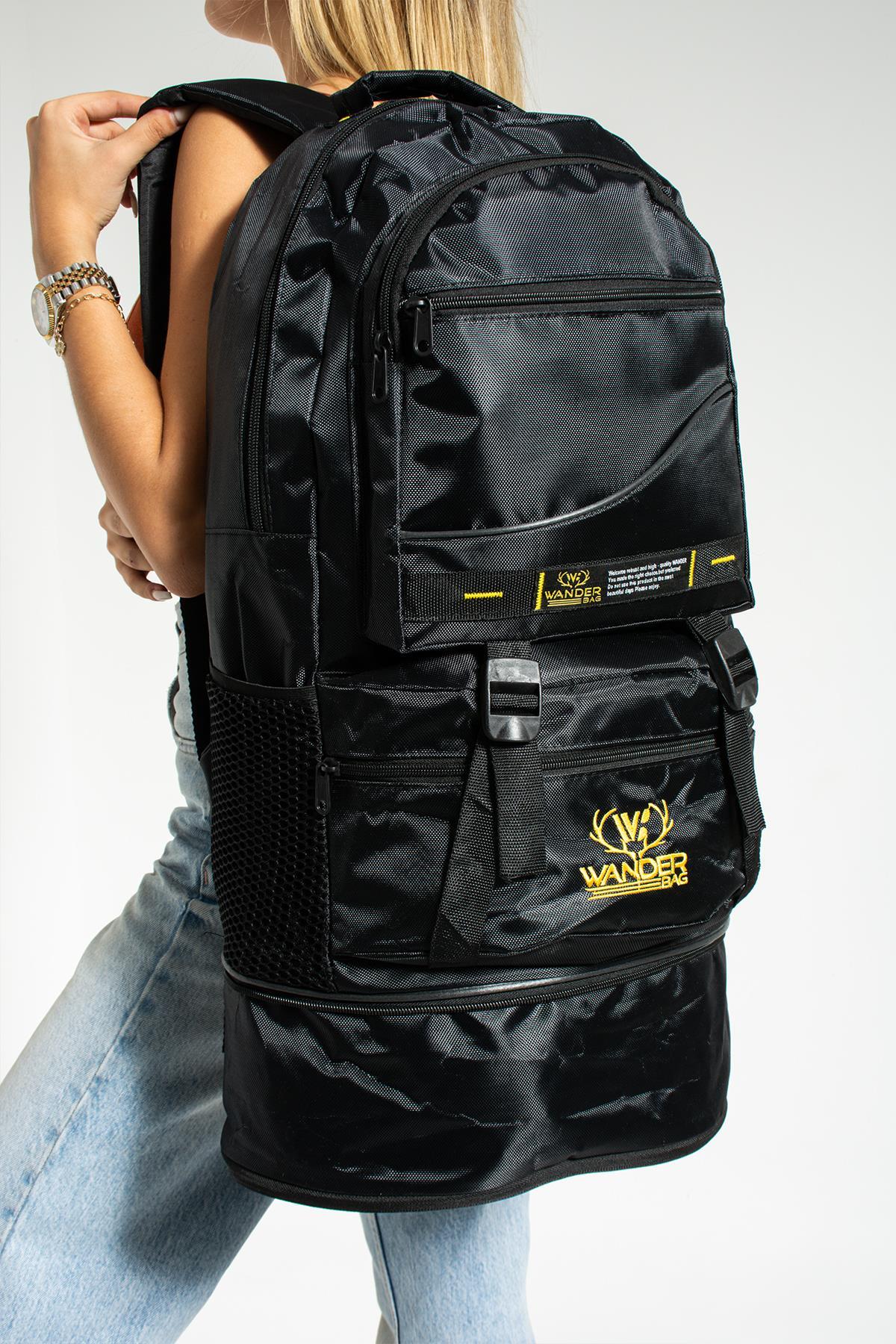 MOGAMS UNİSEX BÜYÜK BOY TREKİNG ÇANTA EŞYA TAŞIMA ÇANTASI MEGA BÜYÜK KÖRÜKLÜ SIRT ÇANTASI fotoğrafı 2 (önizleme)