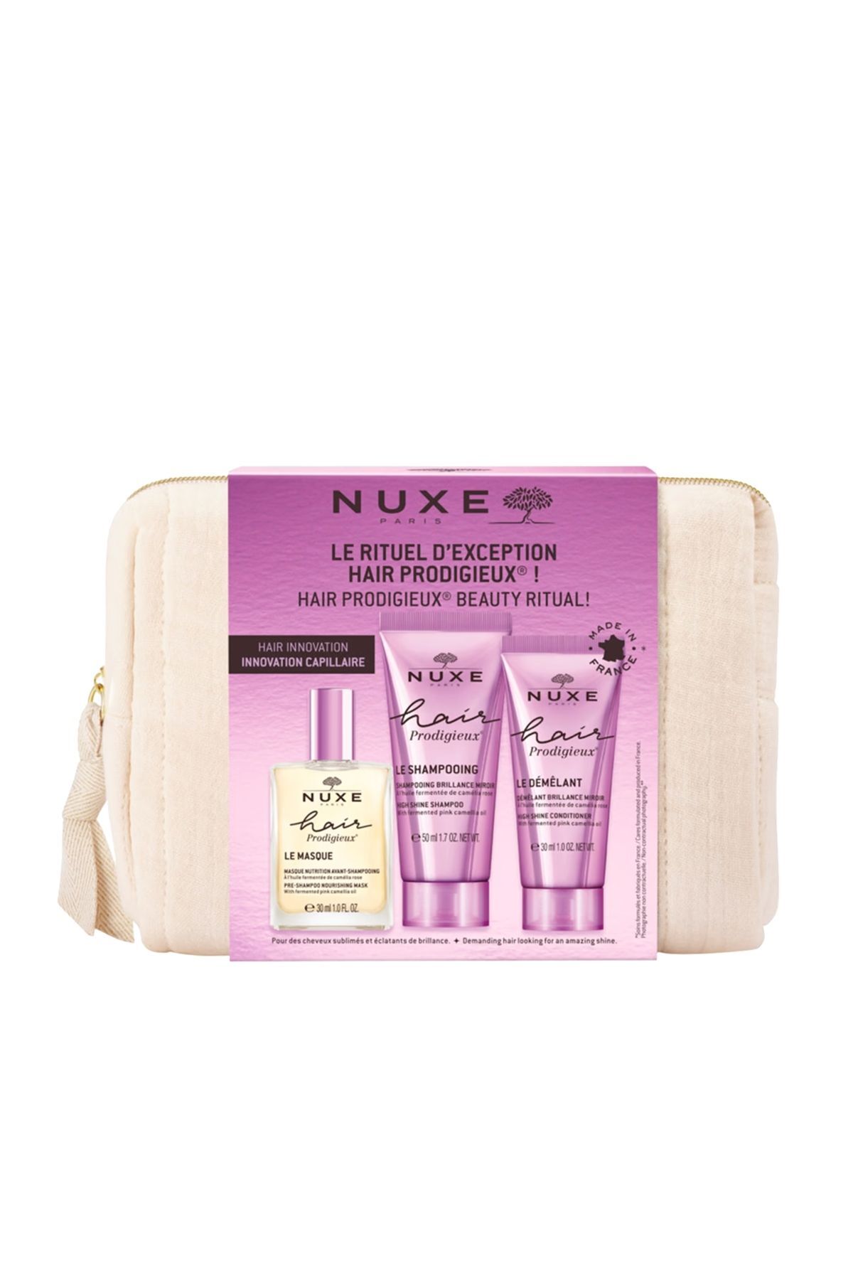 Hair Prodigieux Yoğun Parlaklık Veren Seyahat Saç Bakım Seti — NXHAIRPRDGXSET — تصویر 2 از 2