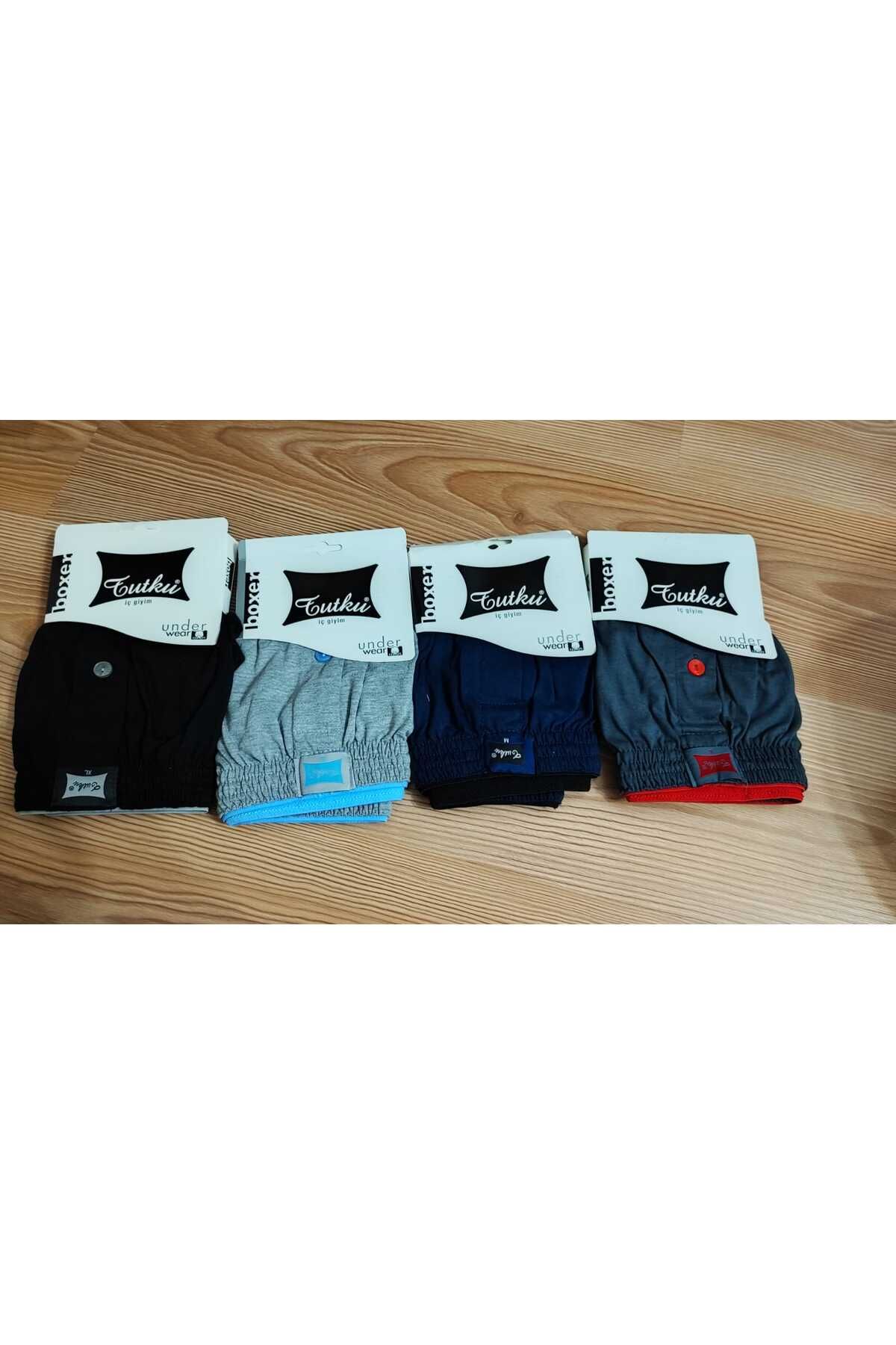 İncilaksesuar-2-Piece Passion Button Men's Boxer Set 2