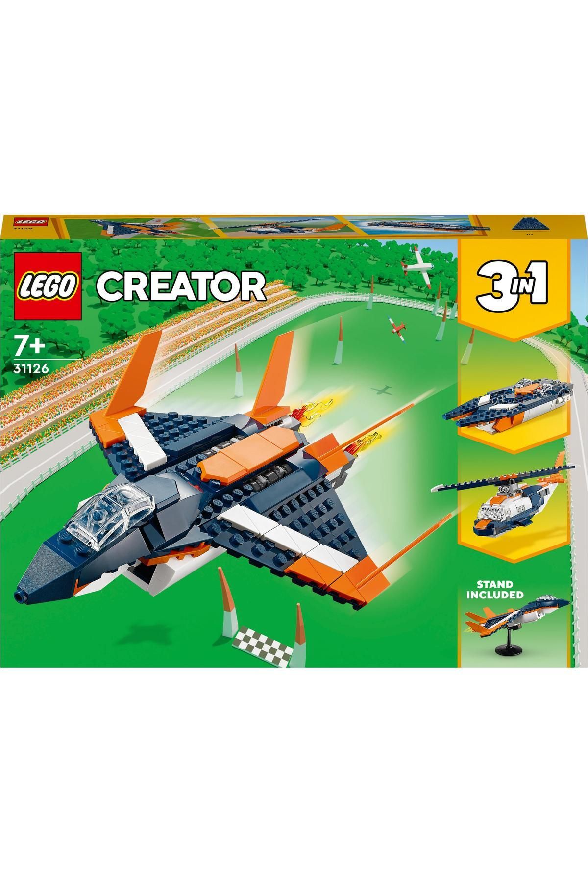 لگو کریتور | جت سوپرسونیک 3 در 1 (31126)    LEGO