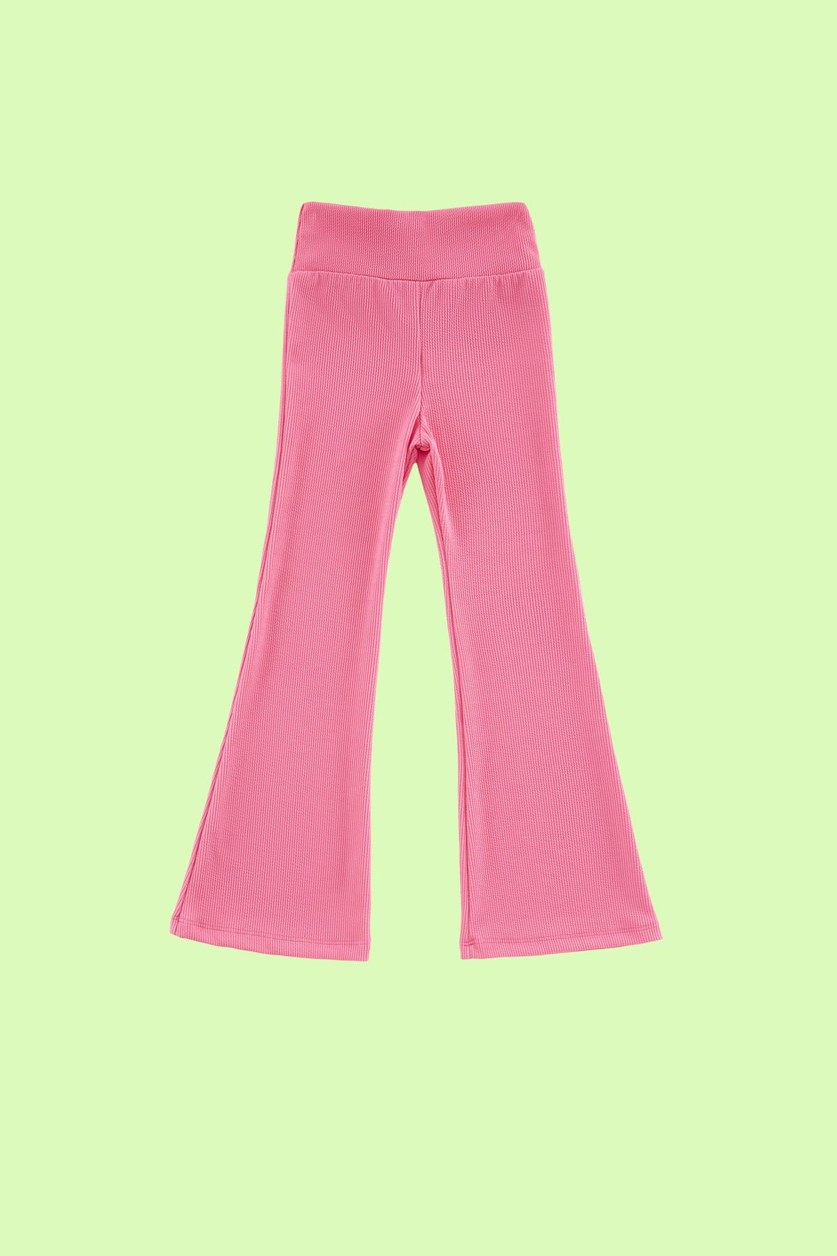 TRENDYOLKIDS-Широкі легінси Fusya для дівчинки PacaFlare Basic Orme TKDSS24TA00007 5