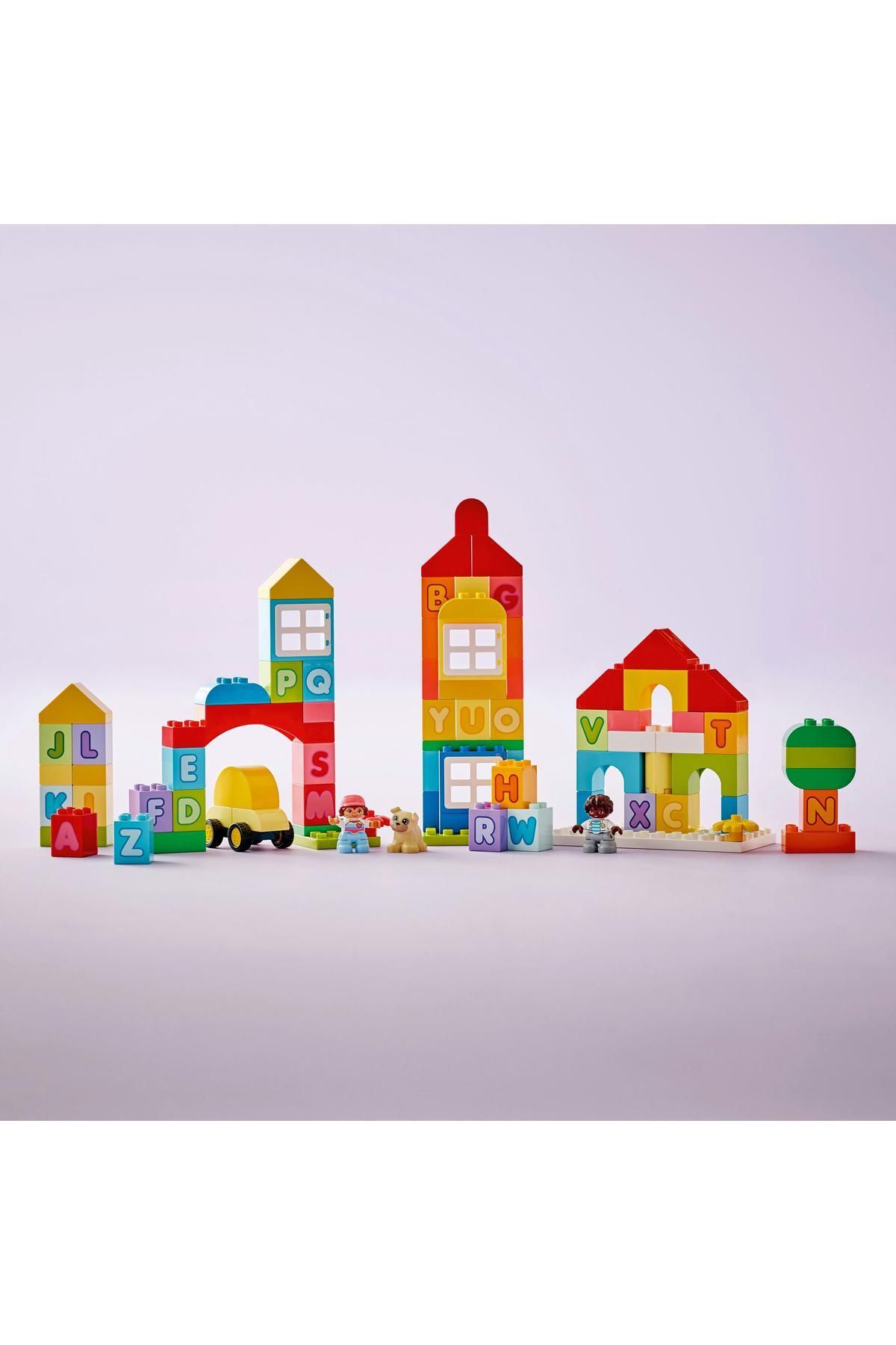 لگو مدل DUPLO® Classic Alfabe Kasabası: مجموعه ساختنی آموزشی برای کودکان 2 سال به بالا با 87 قطعه LEGO