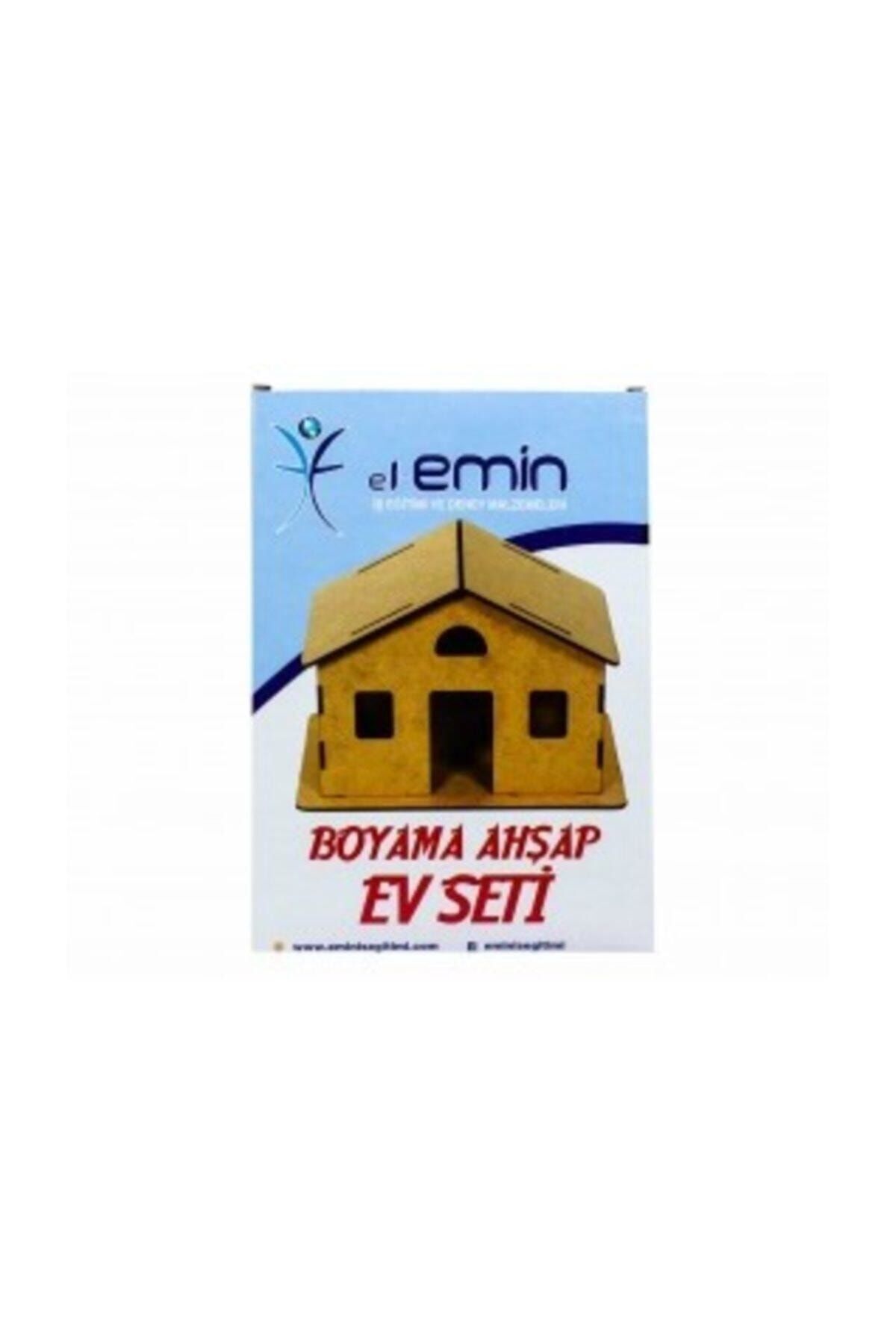 Genel Markalar Boyama Ahşap Klasik Ev Seti