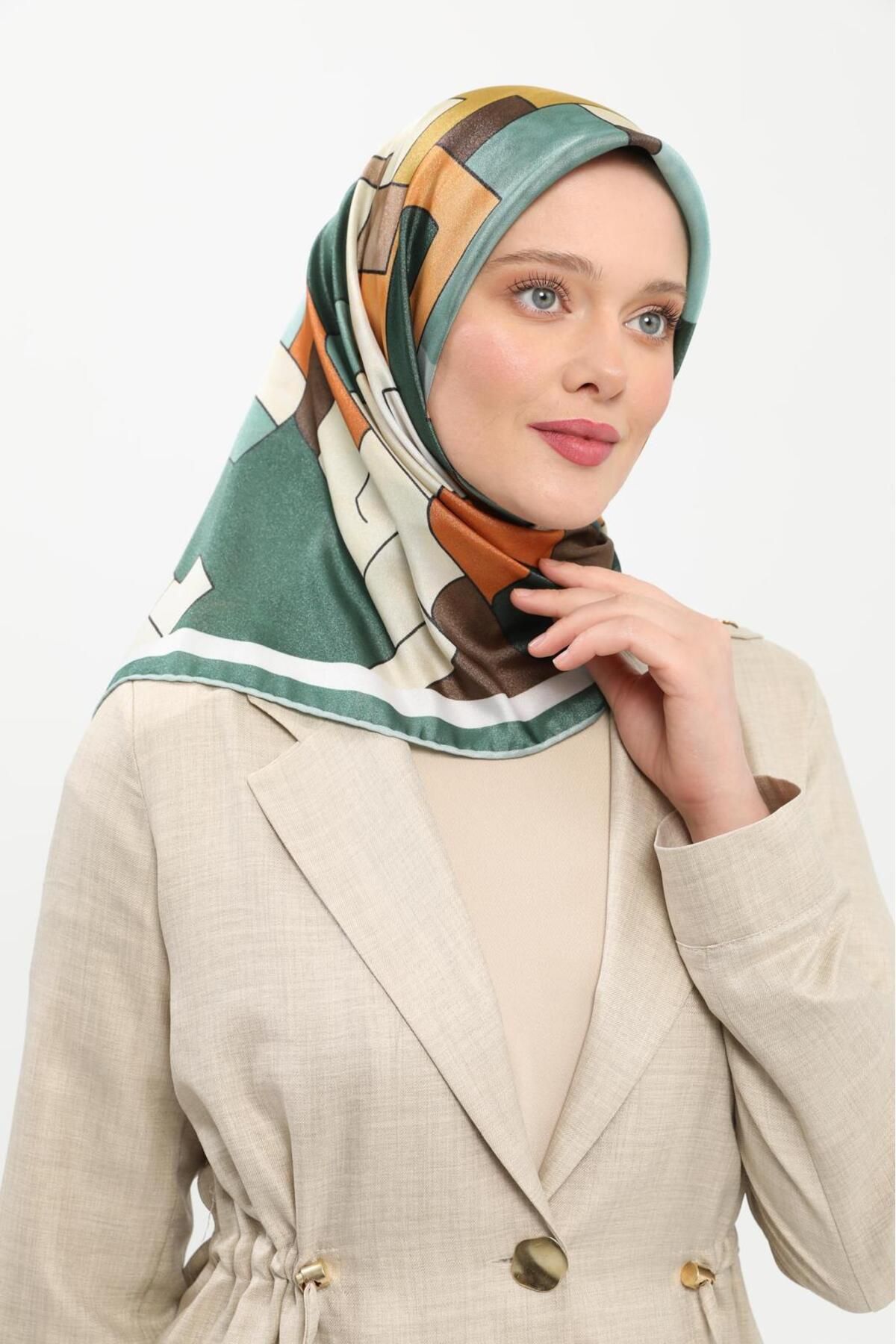 روسری چند رنگ کریستال Levi'dor Season New Ltk7706 Levidor