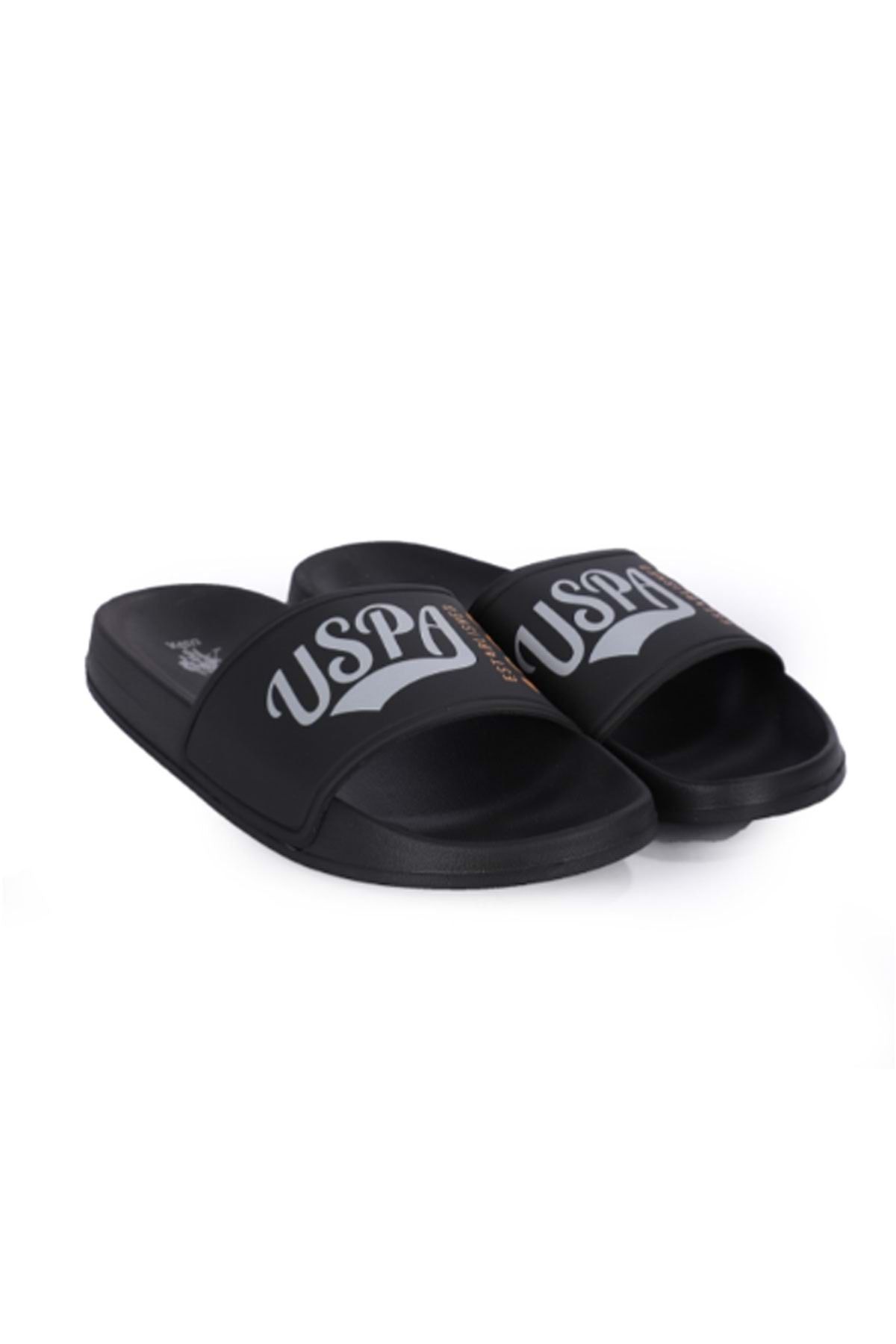 دمپایی مشکی مردانه U.S Polo Assn 4fx Luvy Slippers 45 ST07474 U.S. Polo Assn.