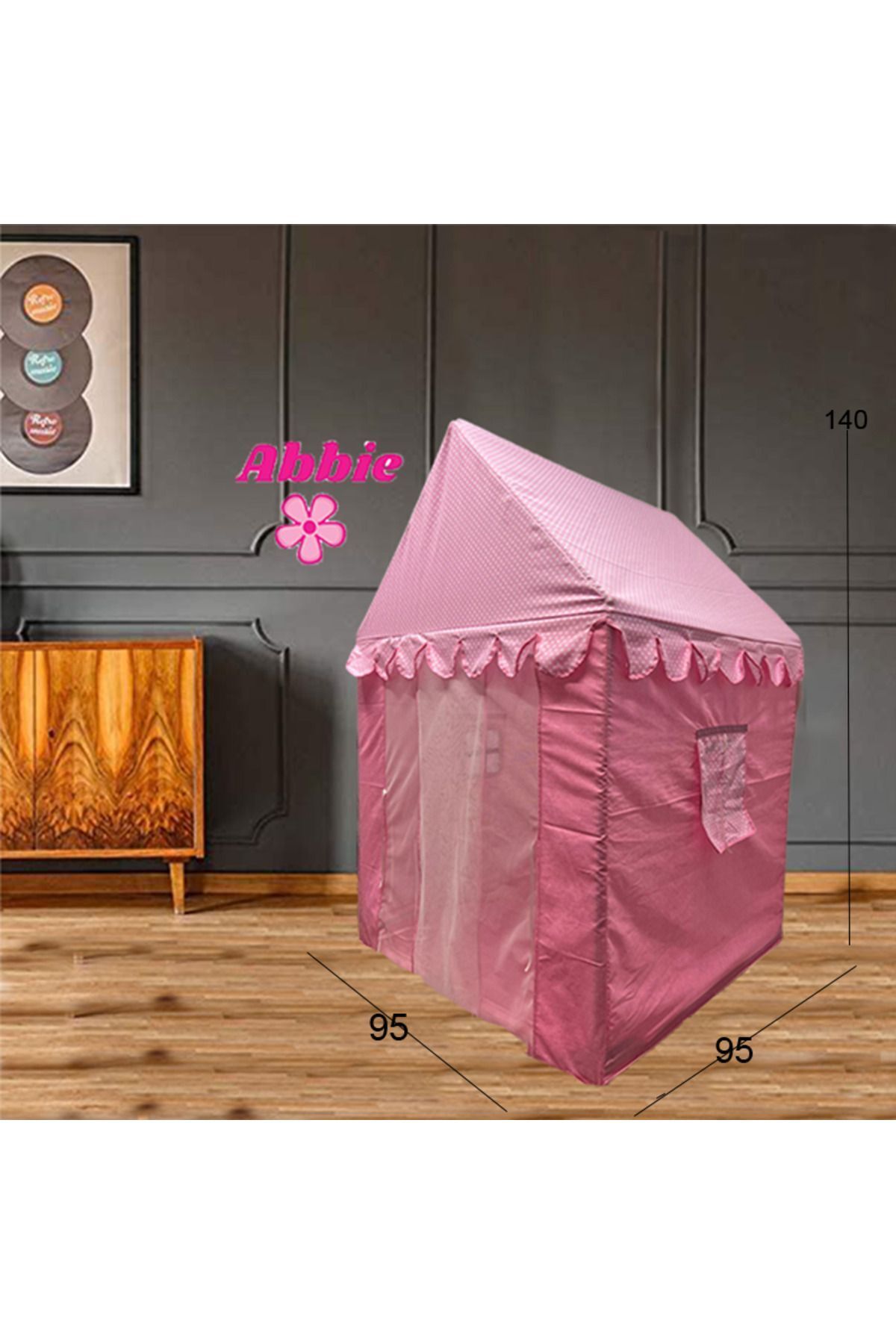 Abbie Fashion XL RÜYA Oyun Çadırı Pembe bzi fotoğrafı 4 (önizleme)