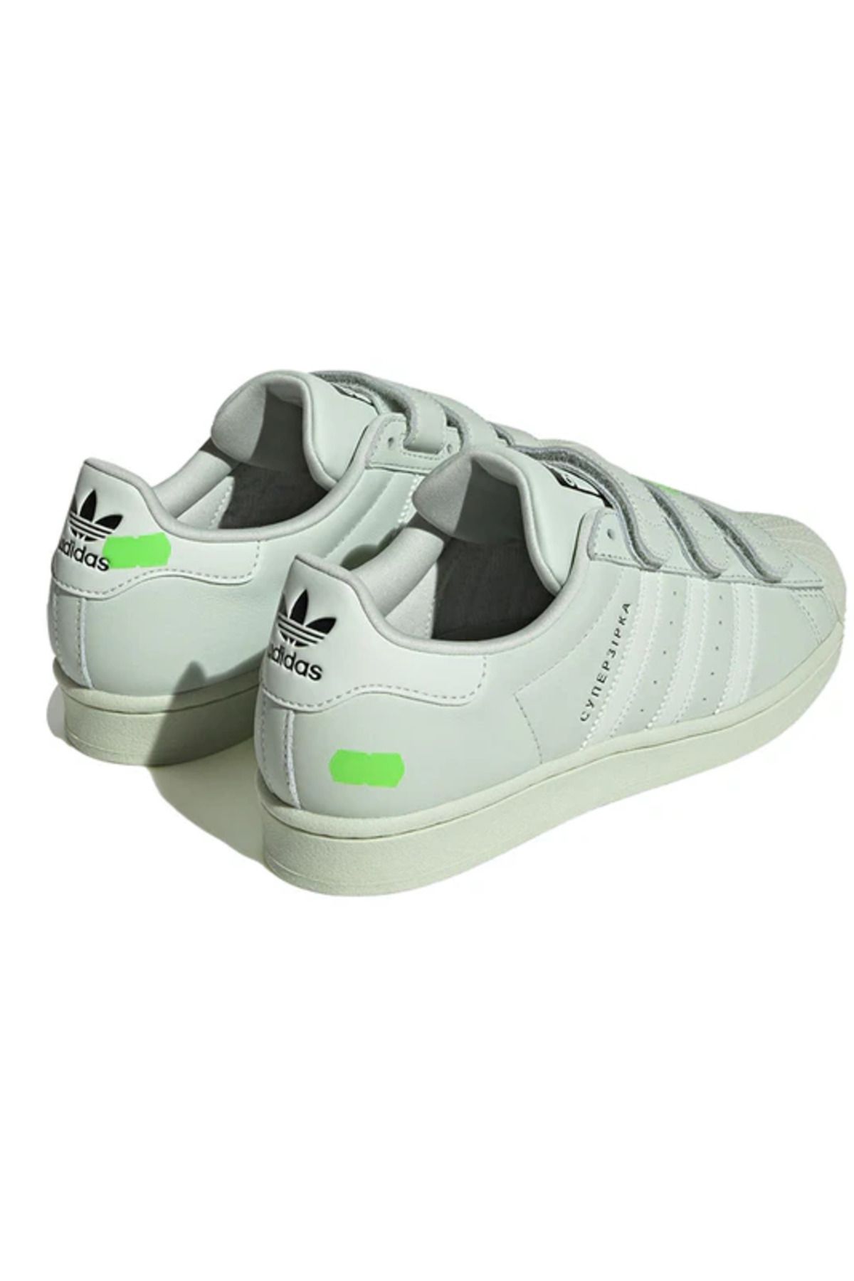 اسنیکر سبز زنانه Superstar Ksenia Schnaider Green Sport کفش I4608 B 98 adidas